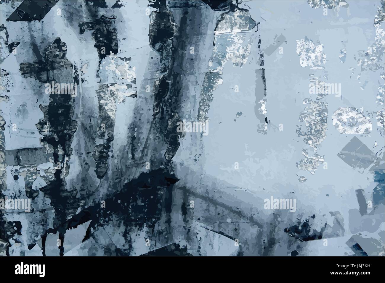 Blue rust metal background rough Stock Vector Images - Alamy