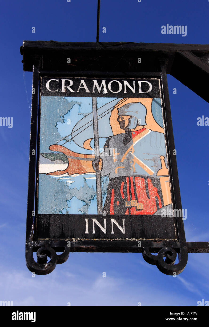 Scottish Inn Signs Pub sign, Cramond Inn, pub, Cramond, Scotland, UK Stock Photo - Alamy