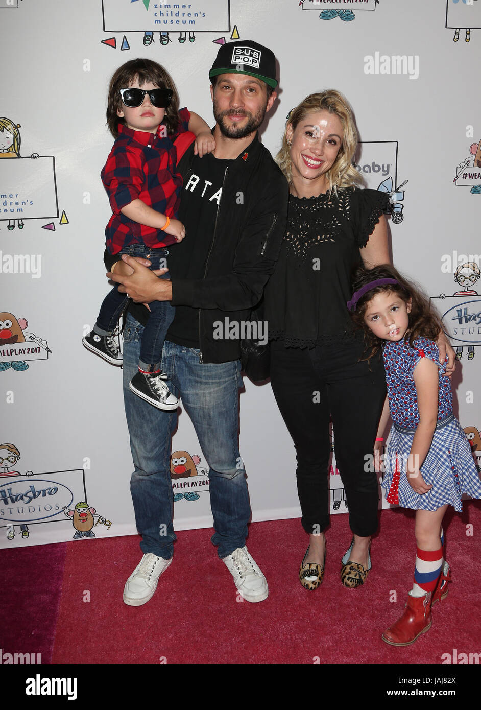 Zimmer Children's Museum 'We All Play' event  Featuring: Tennessee Logan Marshall-Green, Logan Marshall-Green, Diane Marshall-Green, and Culla Mae Marshall-Green Where: Los Angeles, California, United States When: 30 Apr 2017 Credit: FayesVision/WENN.com Stock Photo