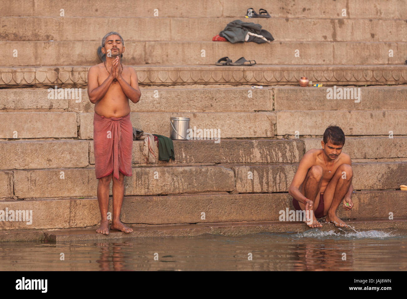 Varanasi, Uttar Pradesh, India, Asia Stock Photo