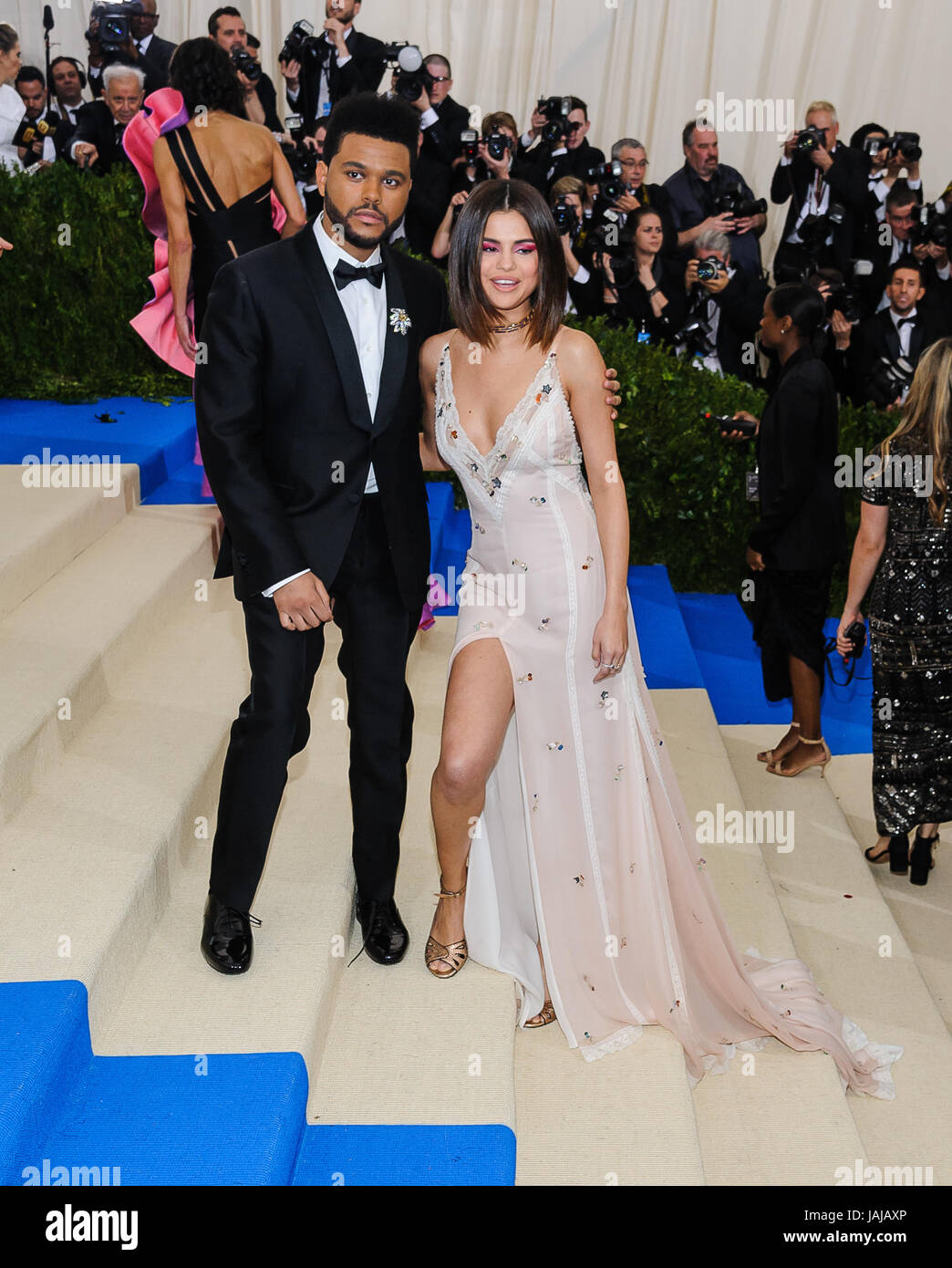 Selena gomez and the weeknd hi-res stock photography and images