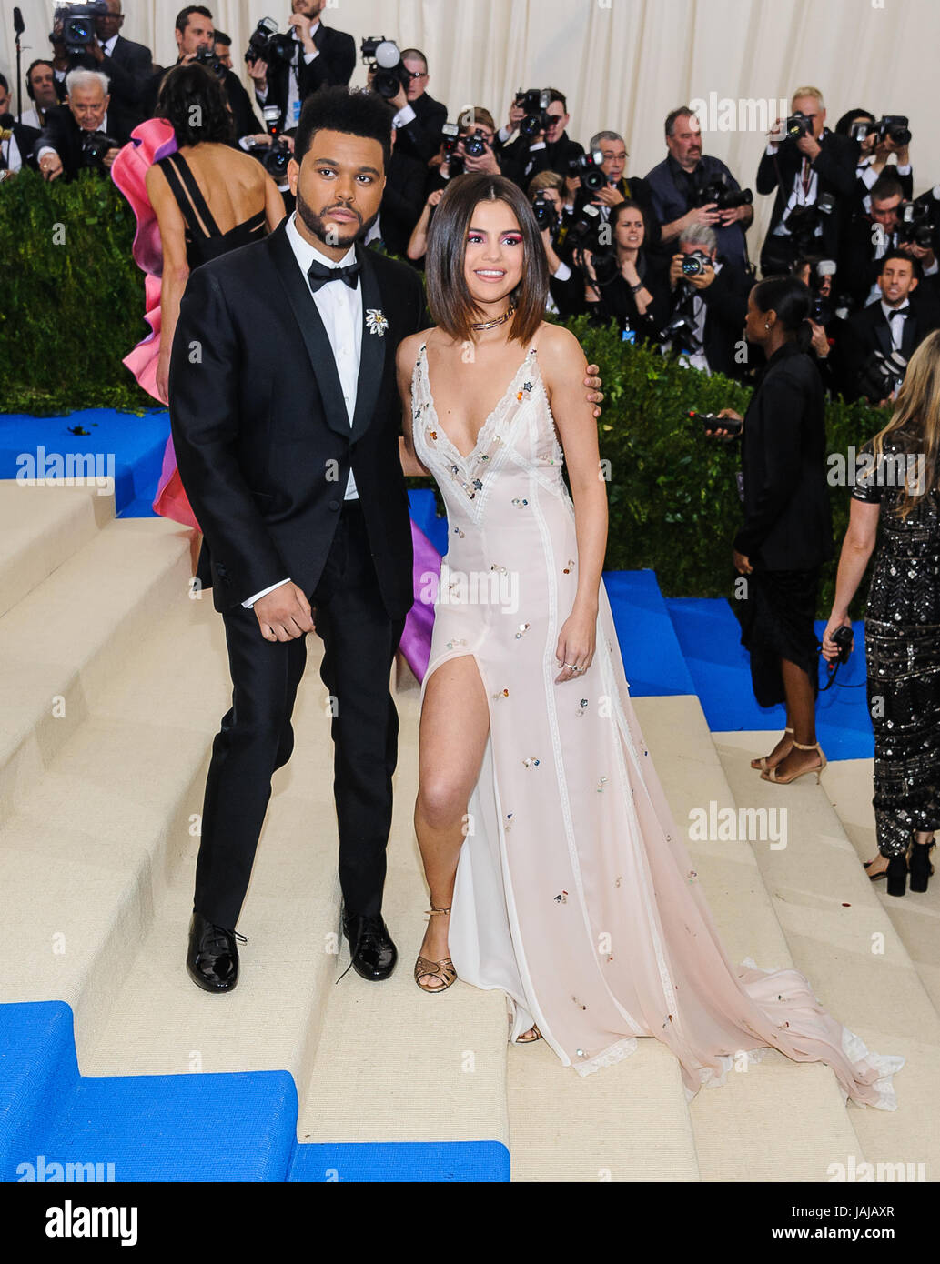 The Met Gala 2017 Arrivals Featuring The Weeknd, Selena Gomez Where