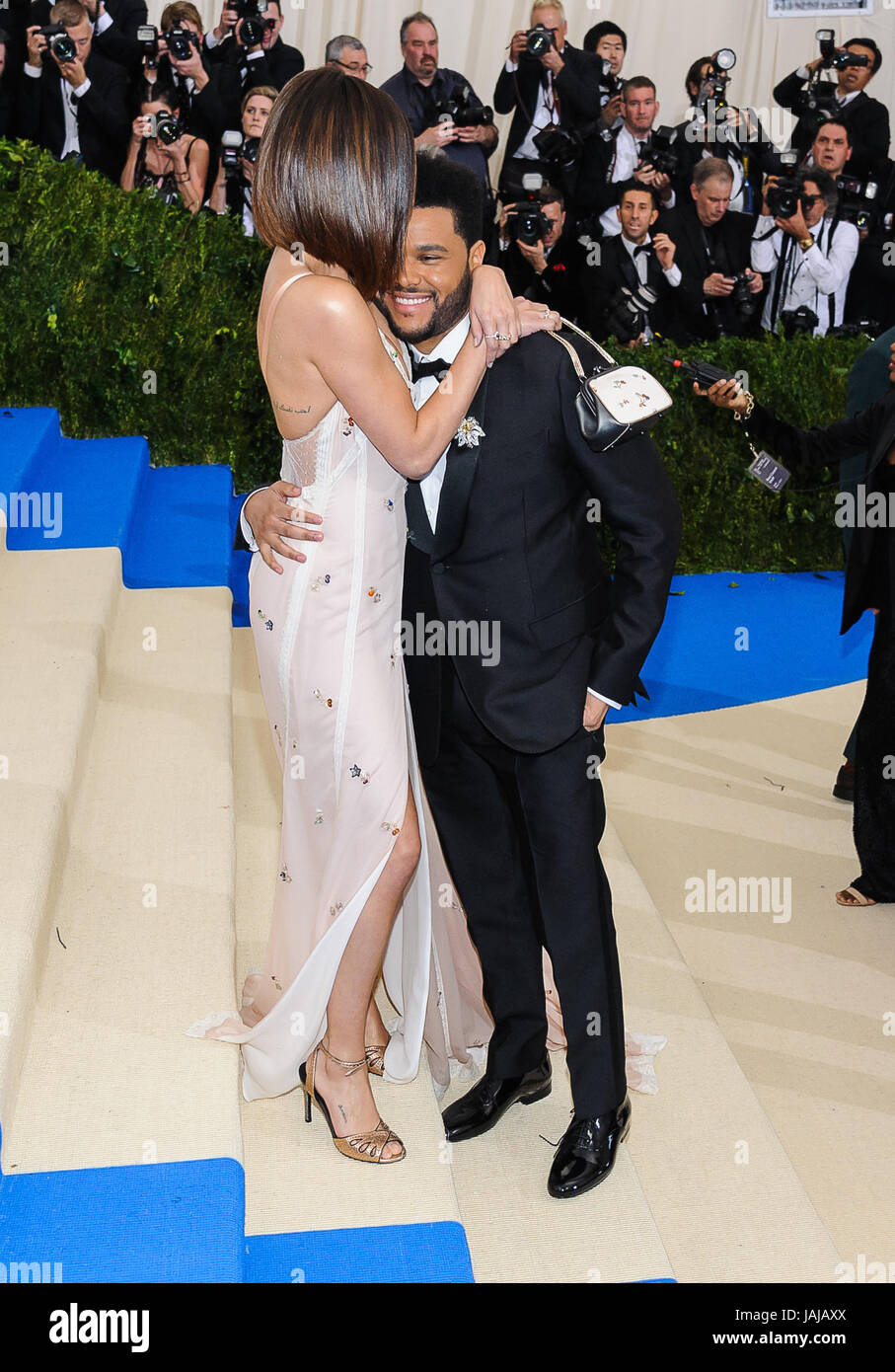 The Met Gala 2017 - Arrivals Featuring: The Weeknd, Selena Gomez Where: New  York, United States When: 01 May 2017 Credit: WENN.com Stock Photo - Alamy