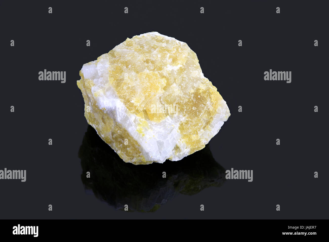 Cancrinite Mineral Sample Canada Stock Photo Alamy