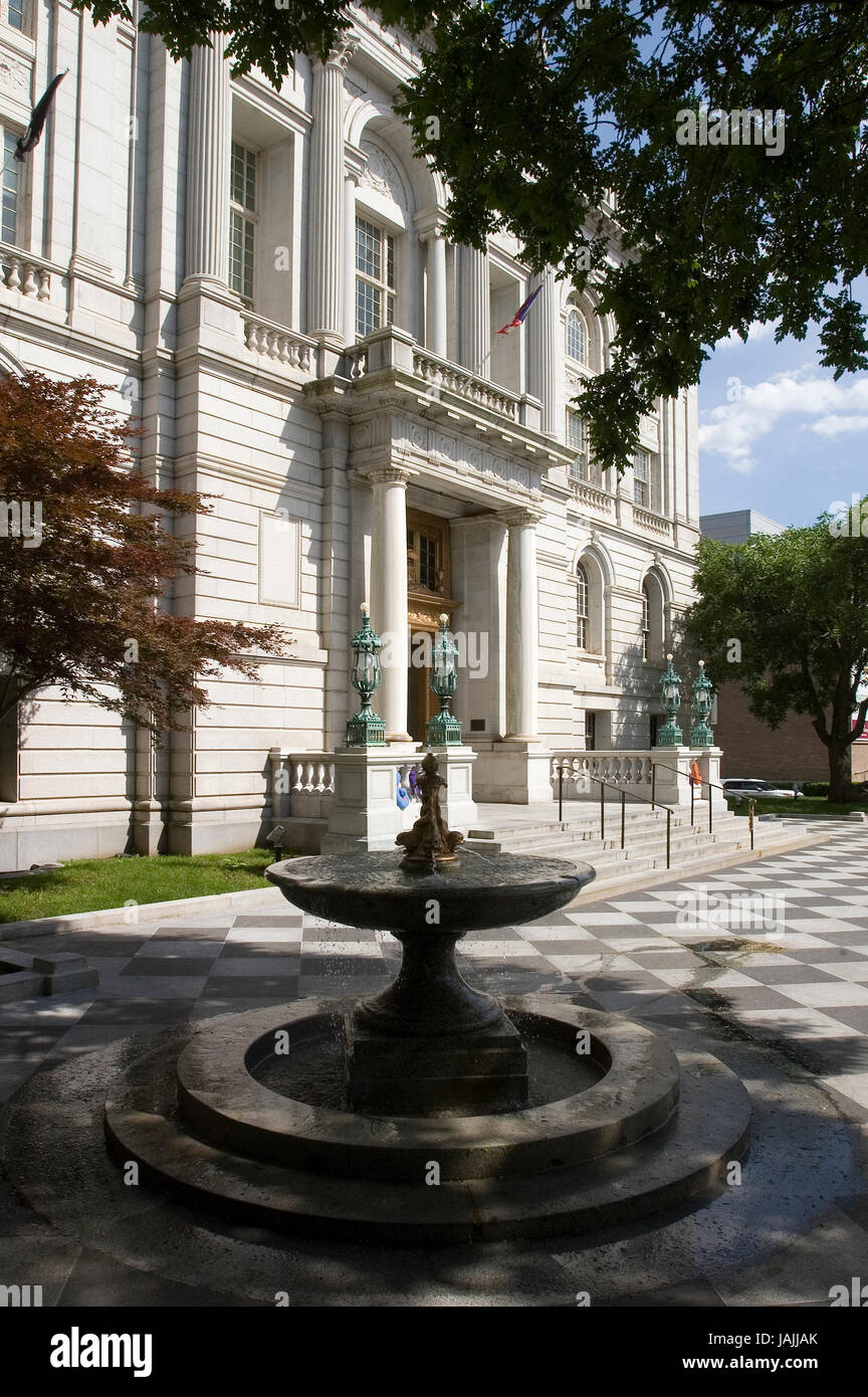 City hall entrance hartford connecticut hires stock photography and