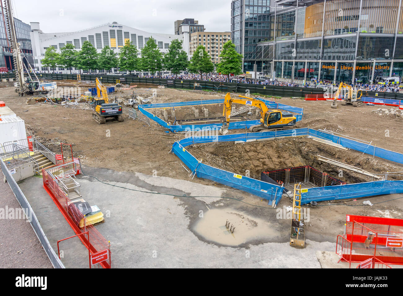 Wembley development hires stock photography and images Alamy
