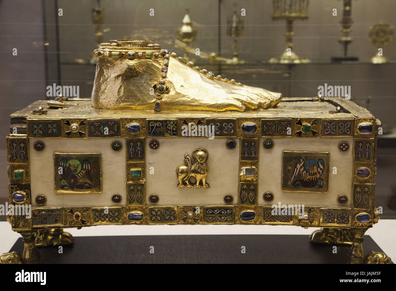 Germany,Trier,cathedral,treasury,relic, Stock Photo