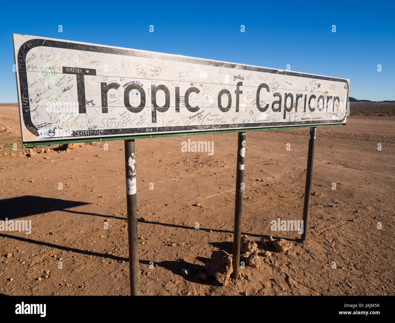 Sign reading \