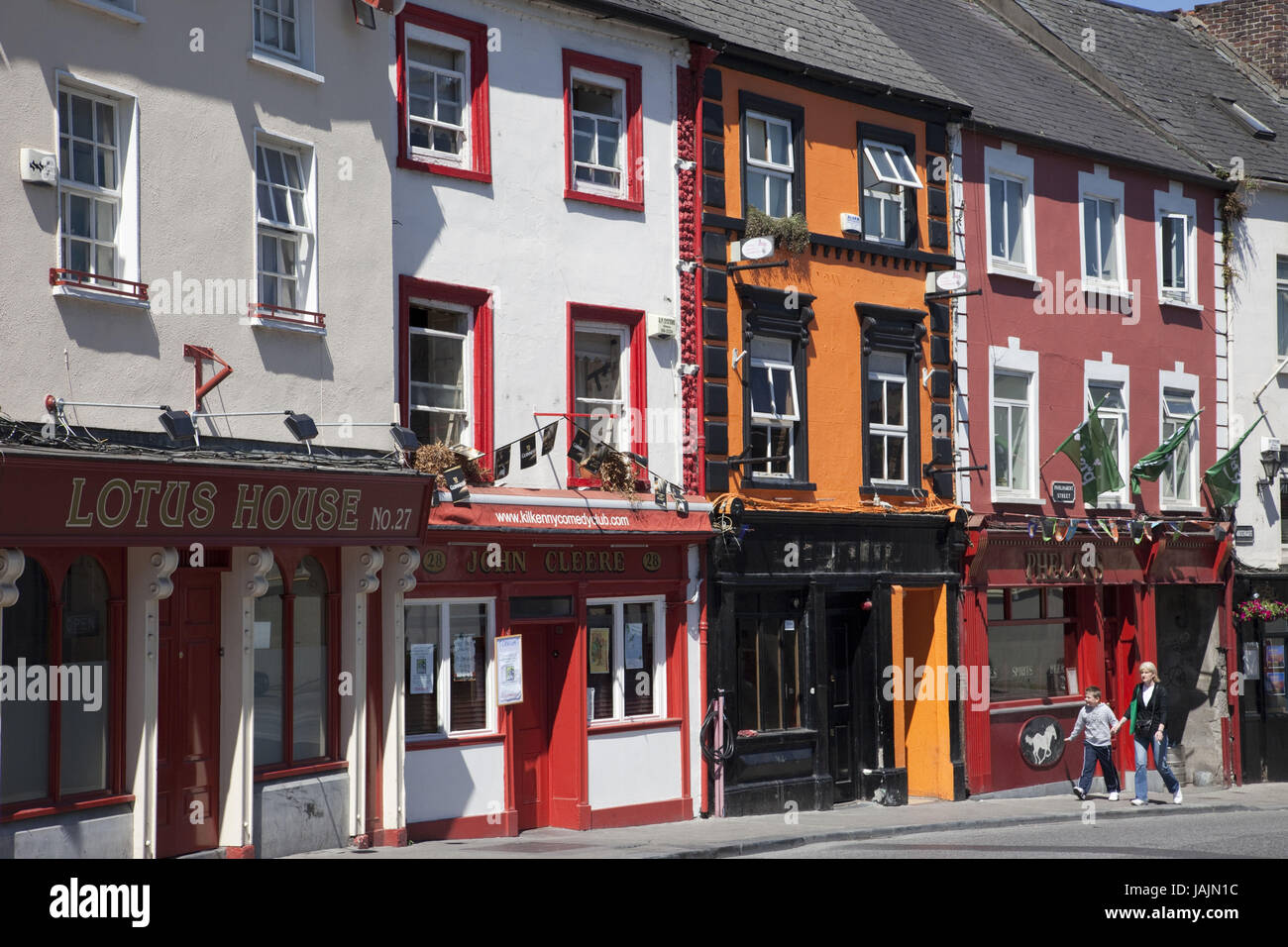 Ireland,county in the high street Stock Photo