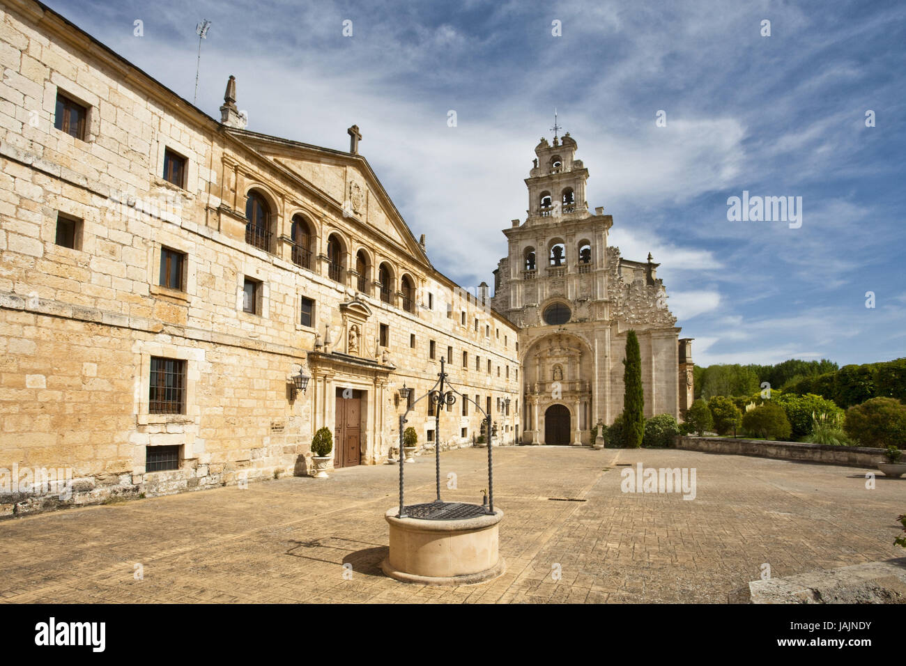 Spain,Castile and León,Monasterio Santa Maria de la Vid, Stock Photo