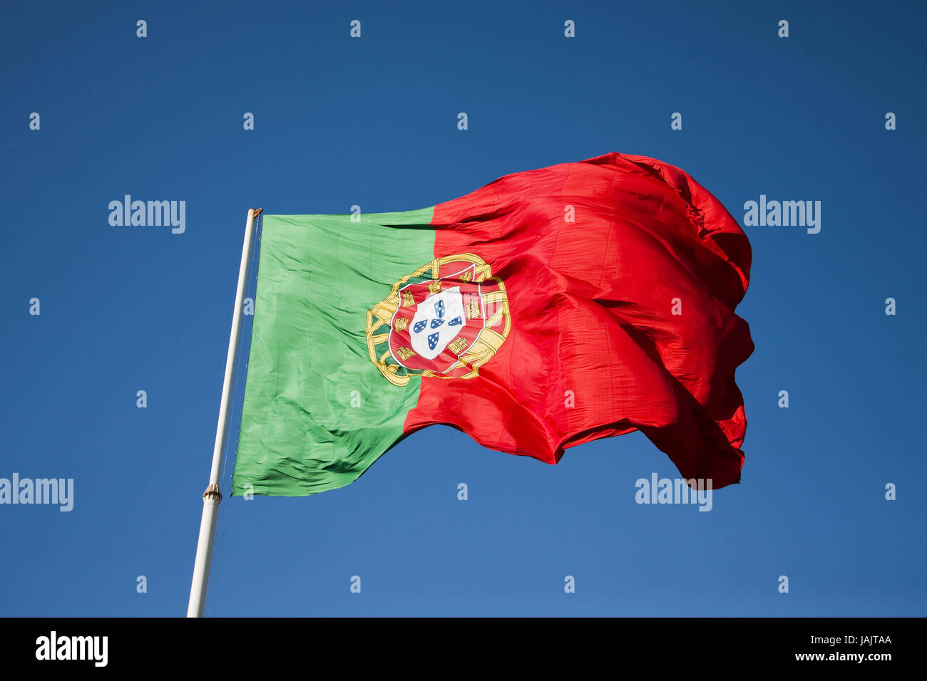 Portugal,Lisbon,flag, Stock Photo