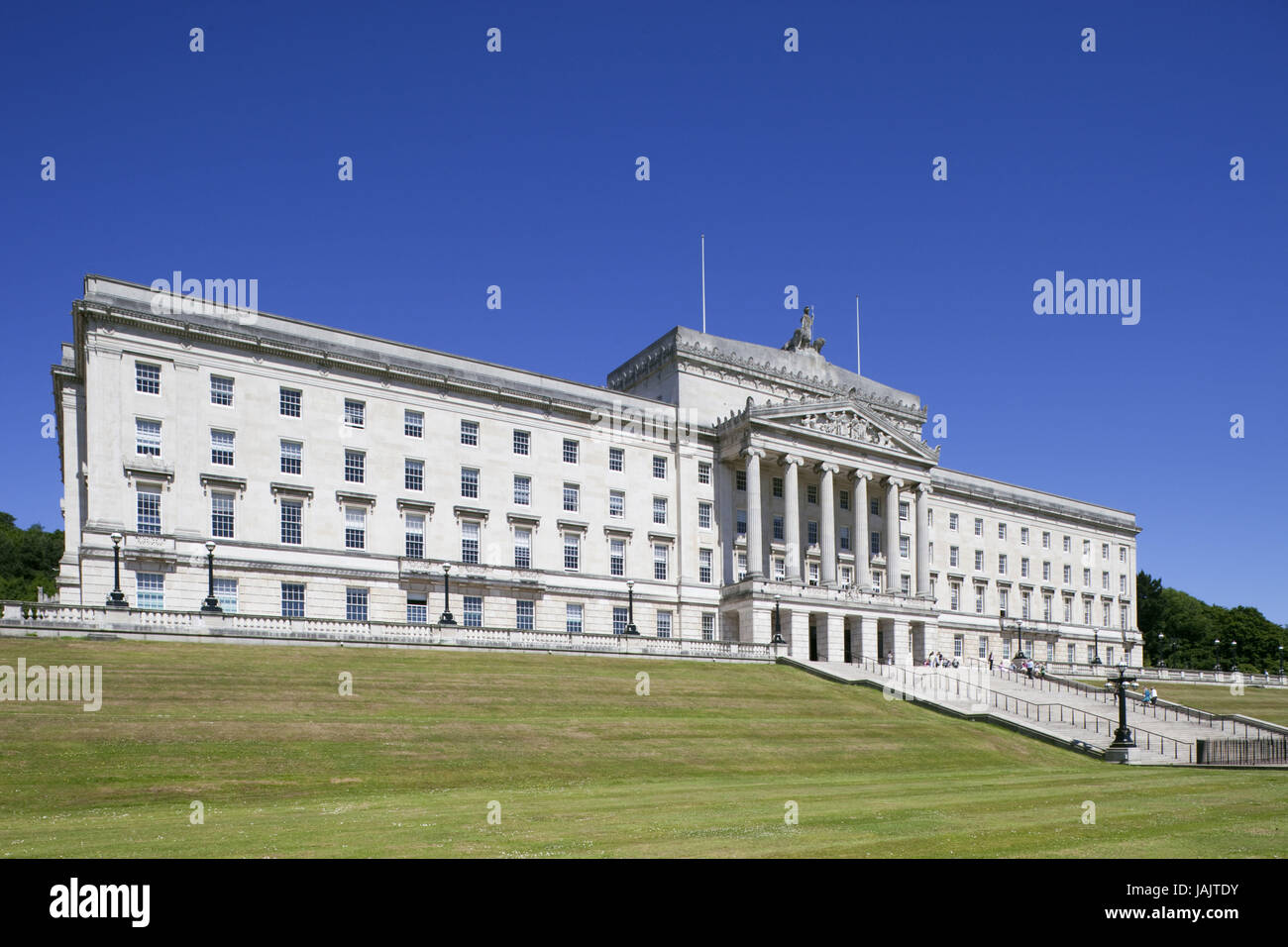Northern Ireland,Belfast,parliament building Stock Photo Alamy