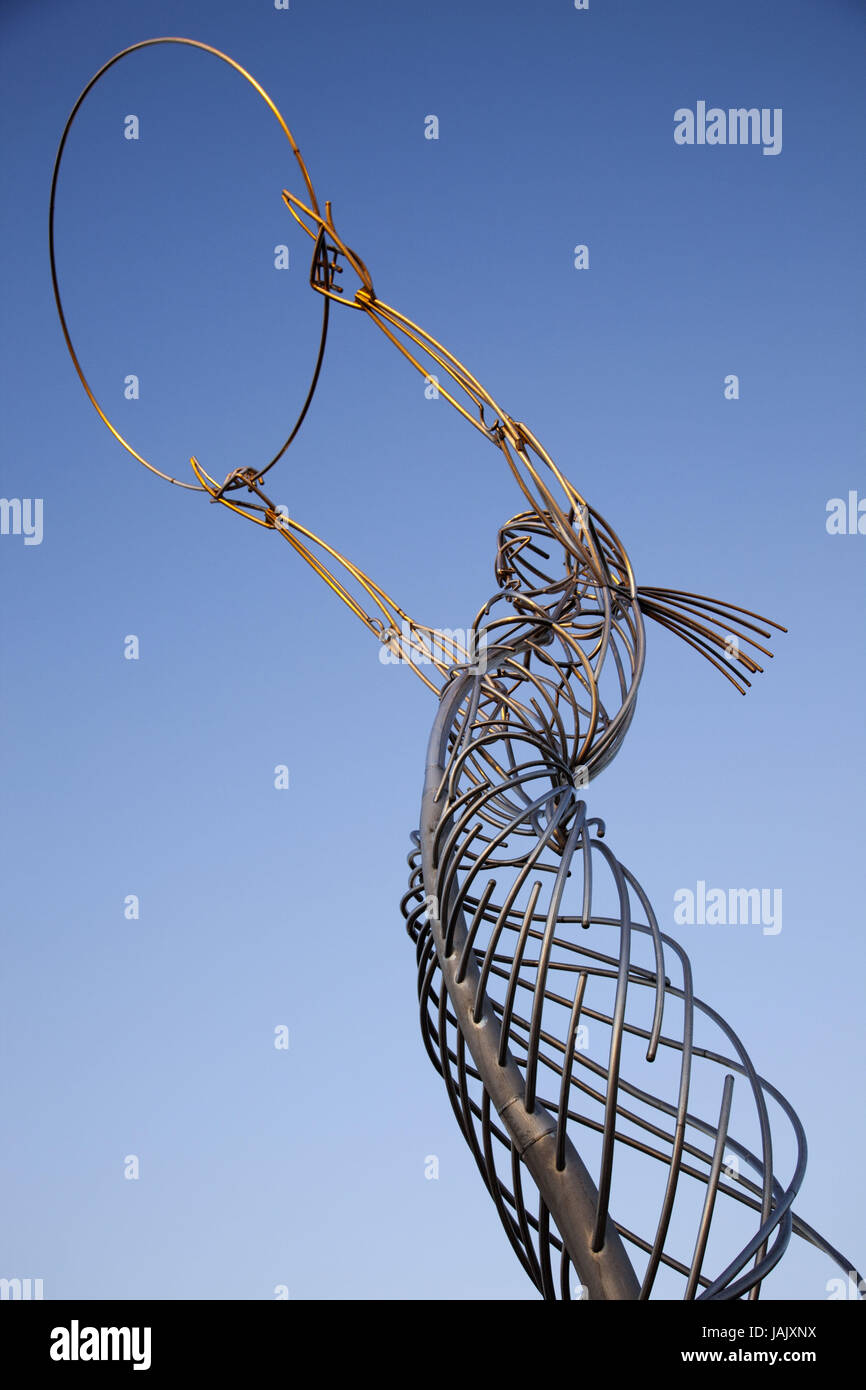 Northern Ireland,Belfast,sculpture,'Beacon of Hope' from Andy Scott