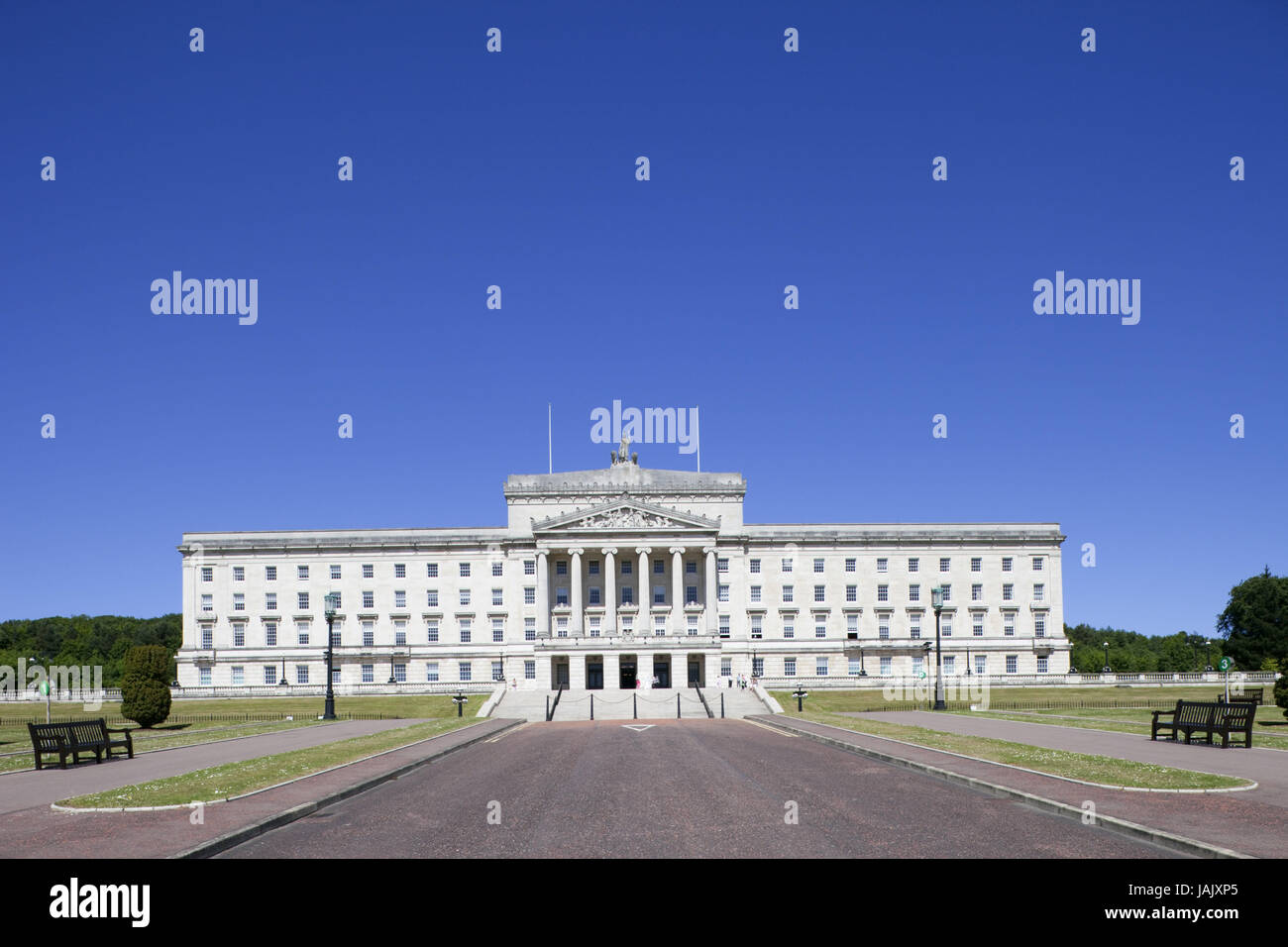 Northern Ireland,Belfast,parliament building Stock Photo Alamy