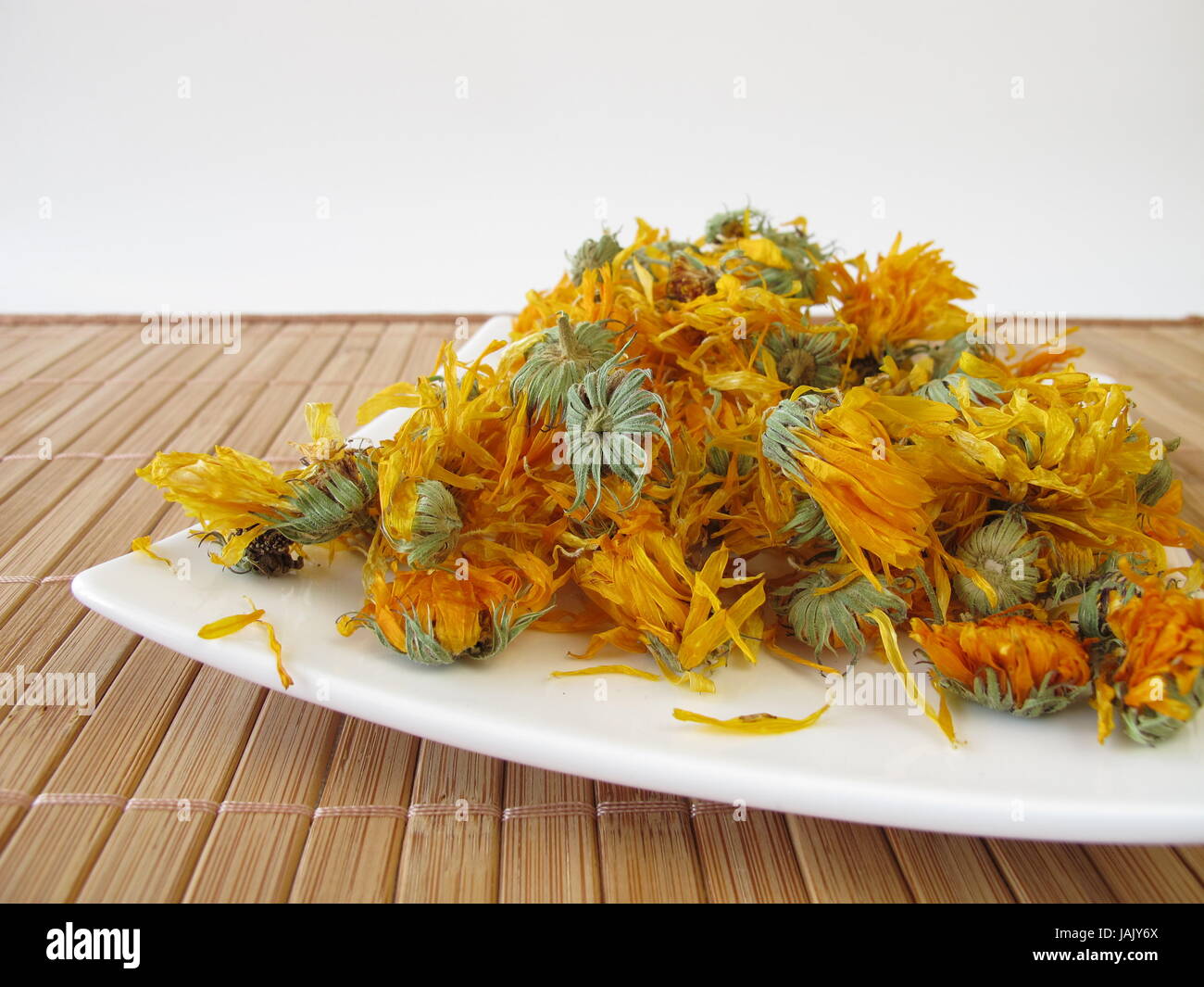 dried marigold flowers Stock Photo Alamy