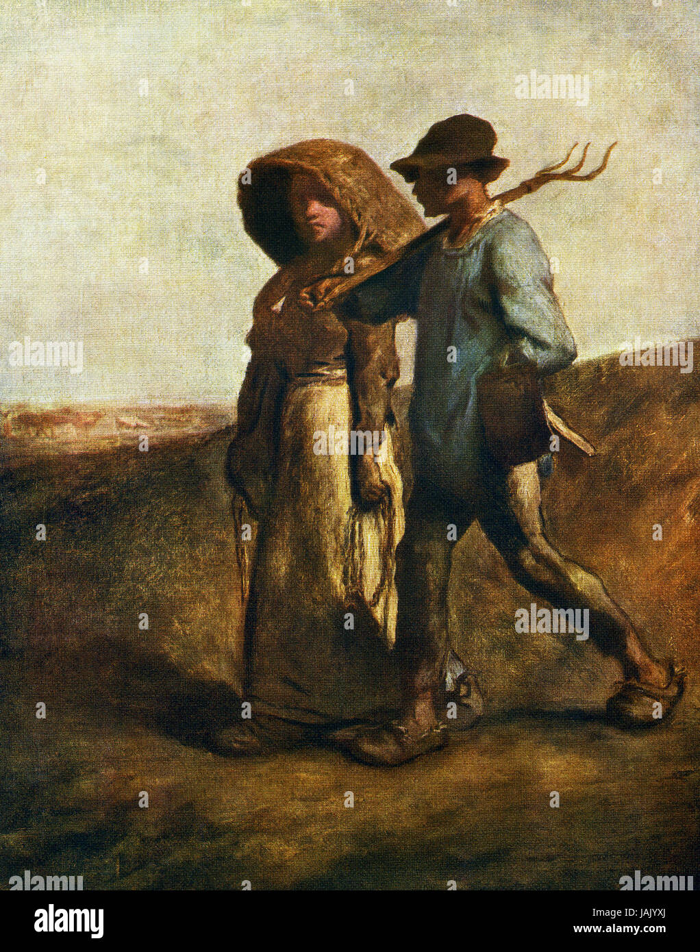 Jean francois millet, painting hires stock photography and images Alamy