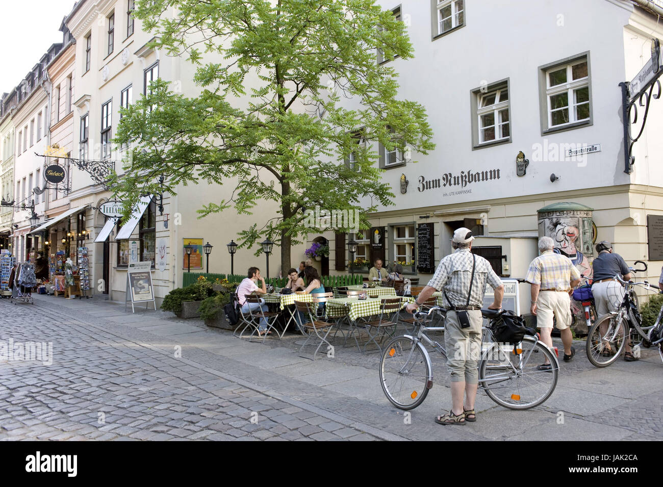Germany,Berlin,Nikolaiviertel, Stock Photo