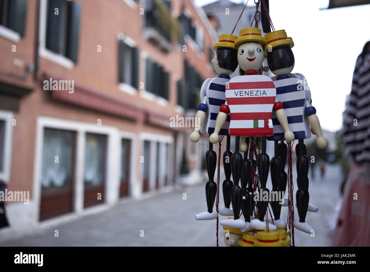 Italy,Venice,souvenirs,jumping jacks, Stock Photo