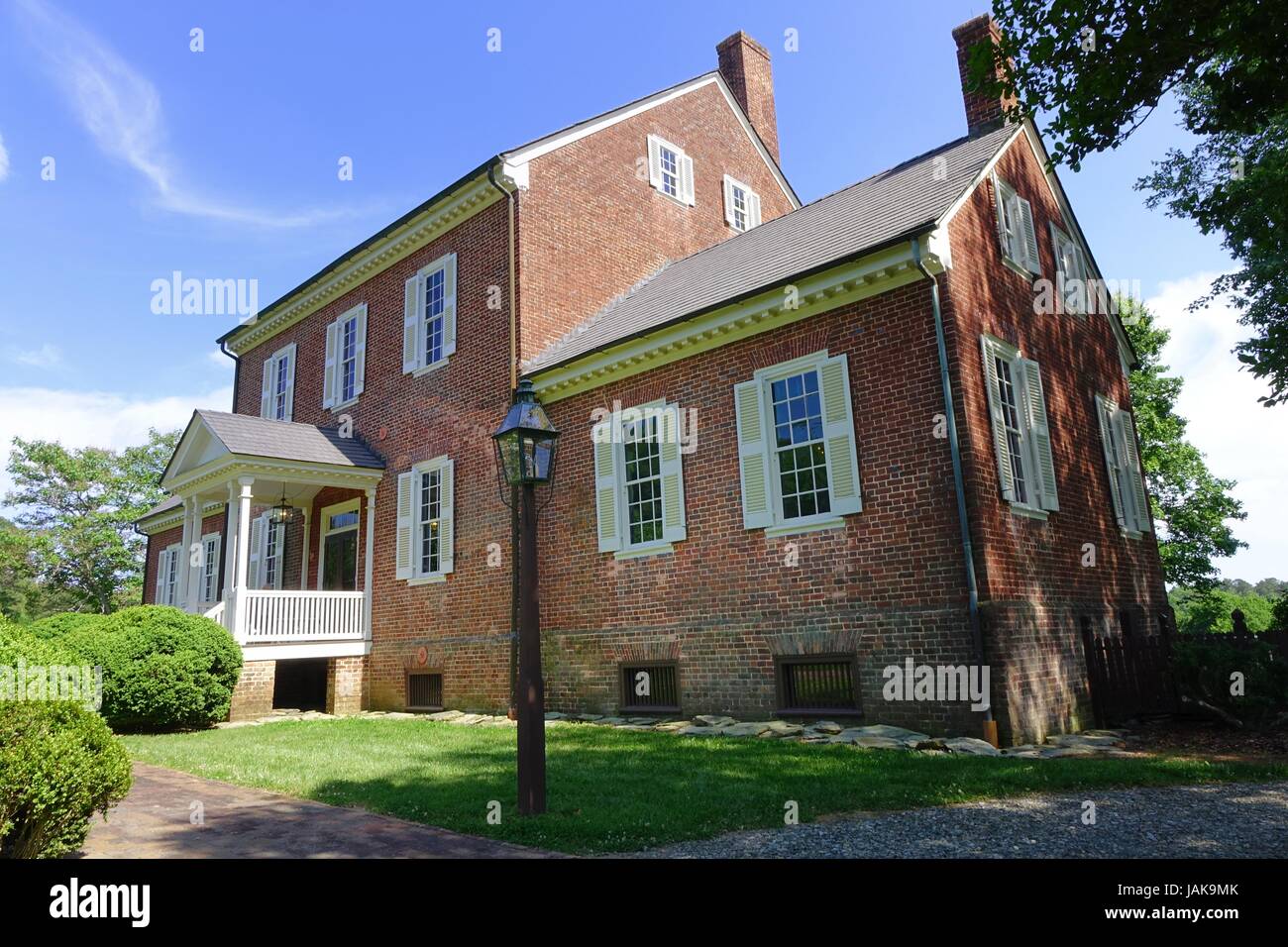Ayr Mount, a fderal style plantation house built in 1815, Hillsborough, North Carolina Stock Photo
