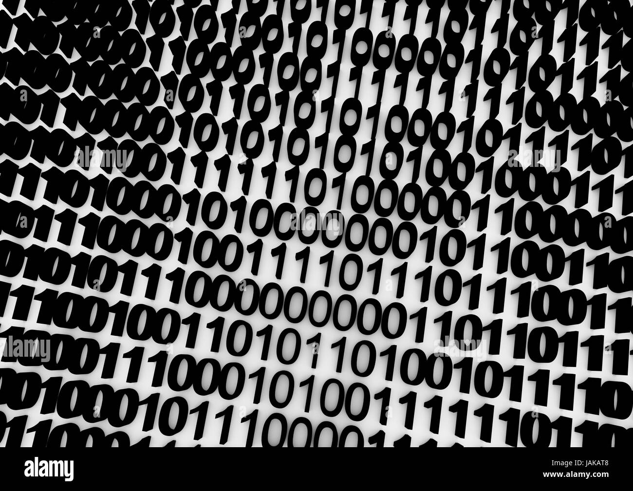 a binary code with one and zero Stock Photo - Alamy