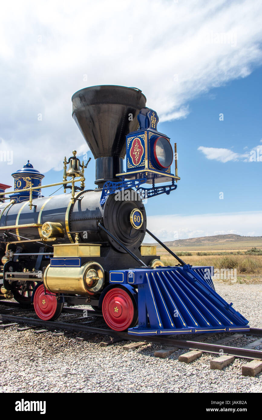Central pacific steam jupiter hires stock photography and