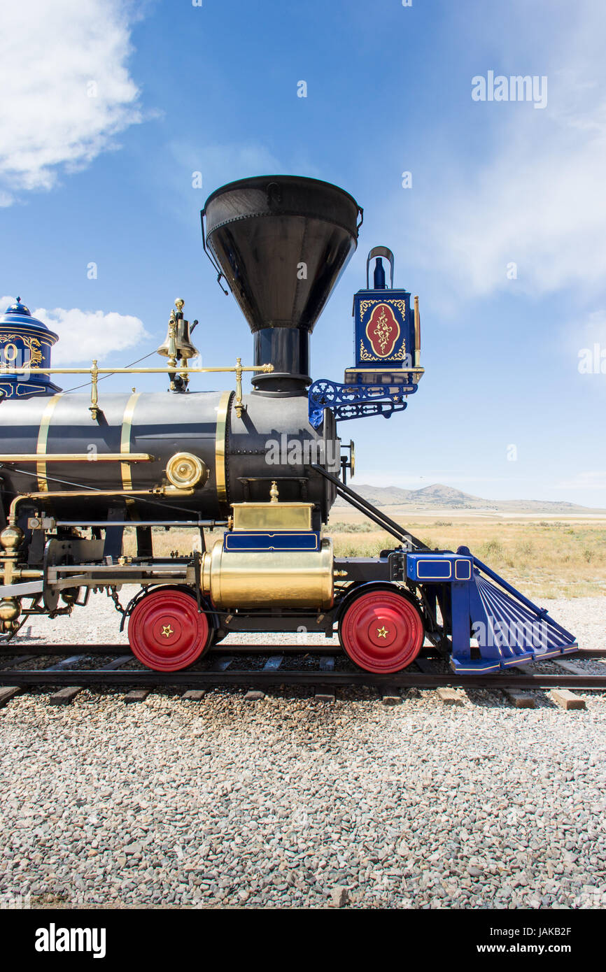 Central pacific steam jupiter hires stock photography and