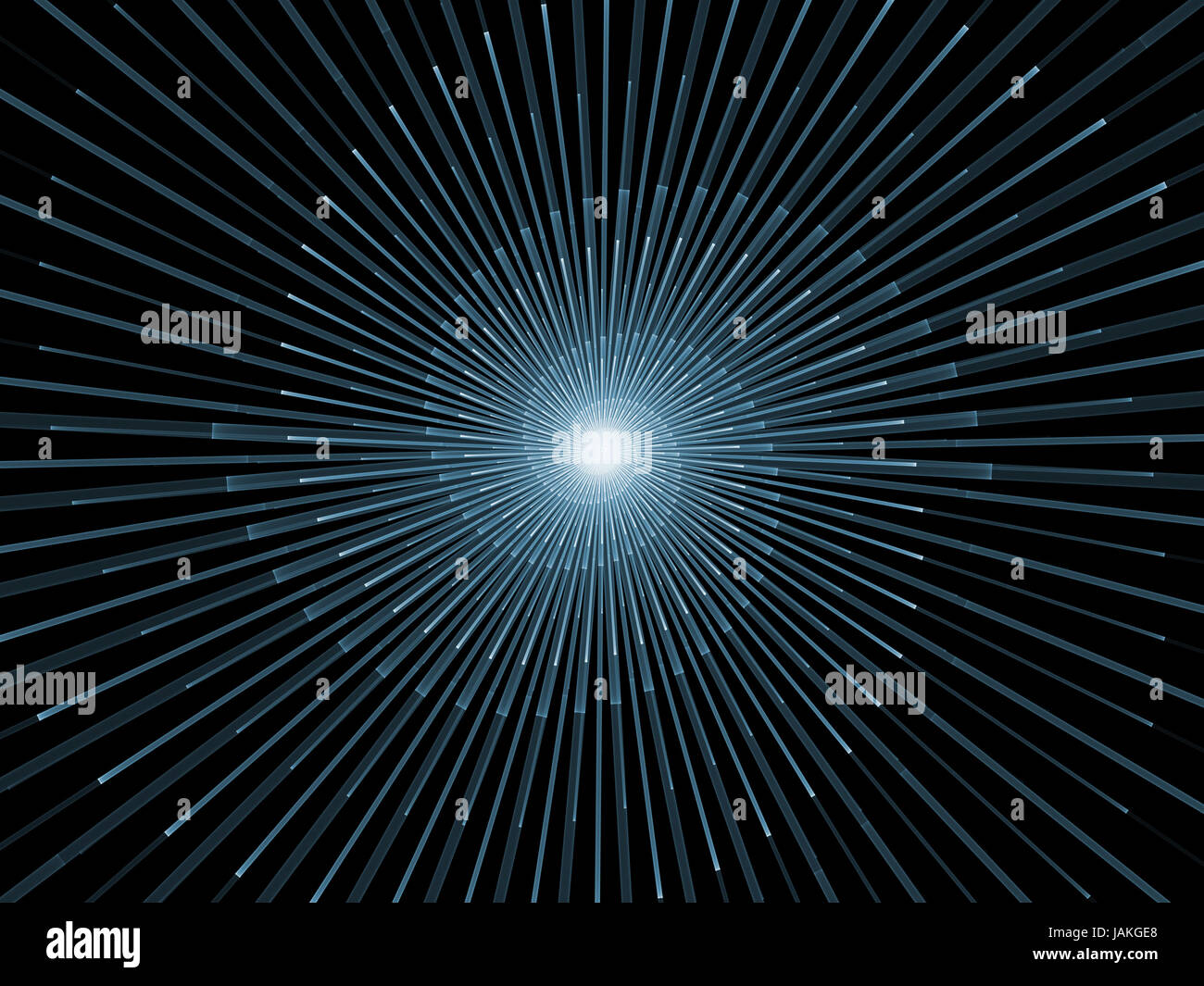 Fractal Burst series. Abstract design made of fractal radial burst ...