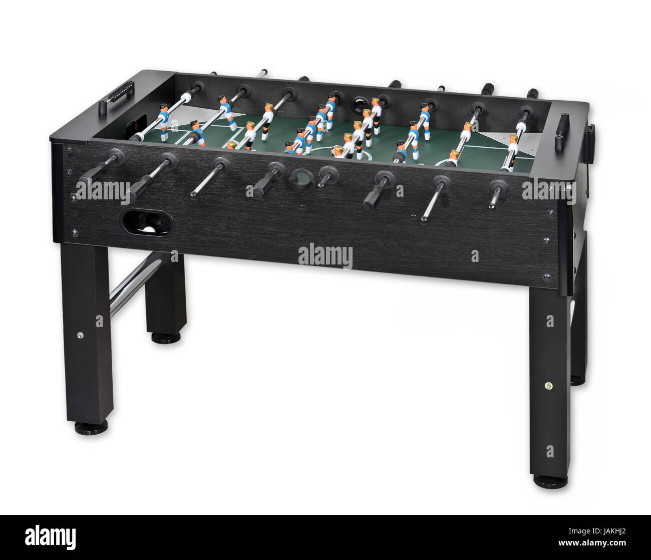 table soccer,soccer ball,isolated Stock Photo