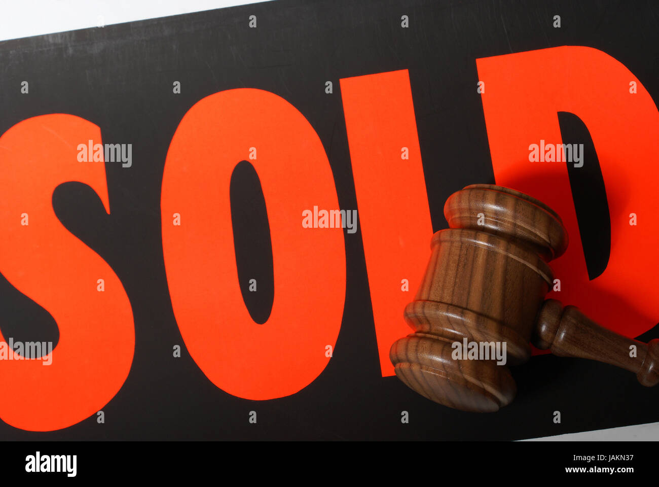 Sold to the highest bidder at this auction Stock Photo Alamy