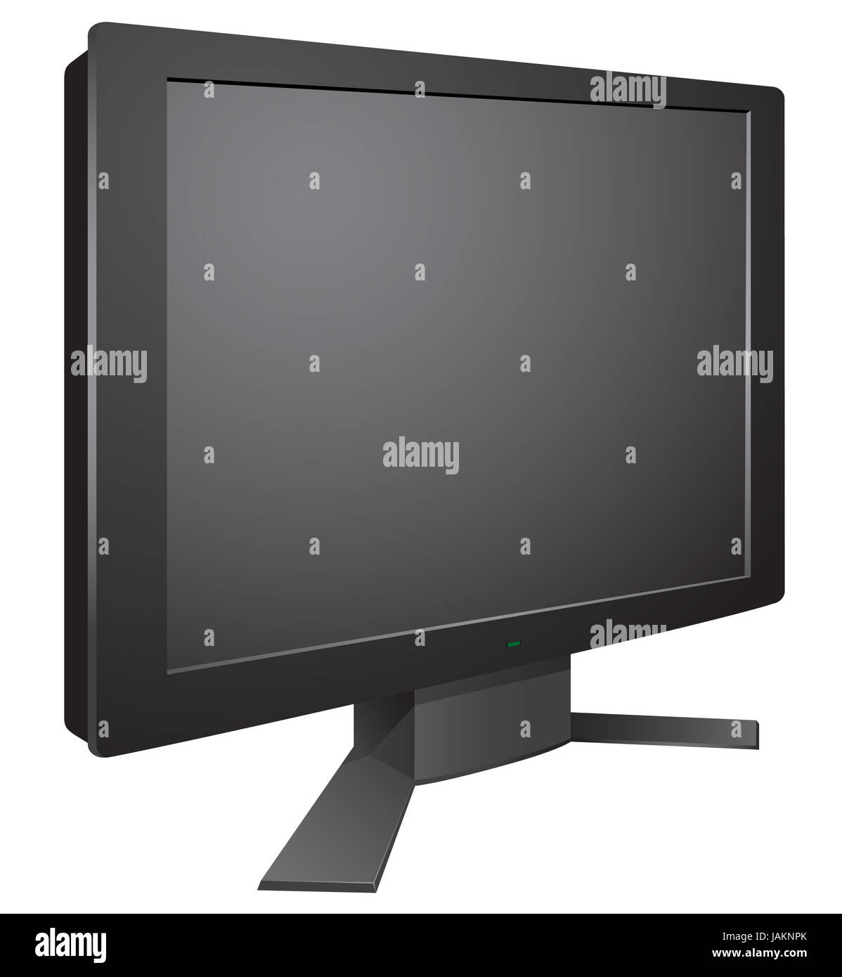 The modern 3d tv isolated on white Stock Photo Alamy
