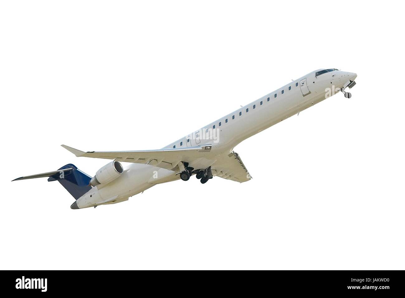 Landing of a commercial airliner Stock Photo Alamy