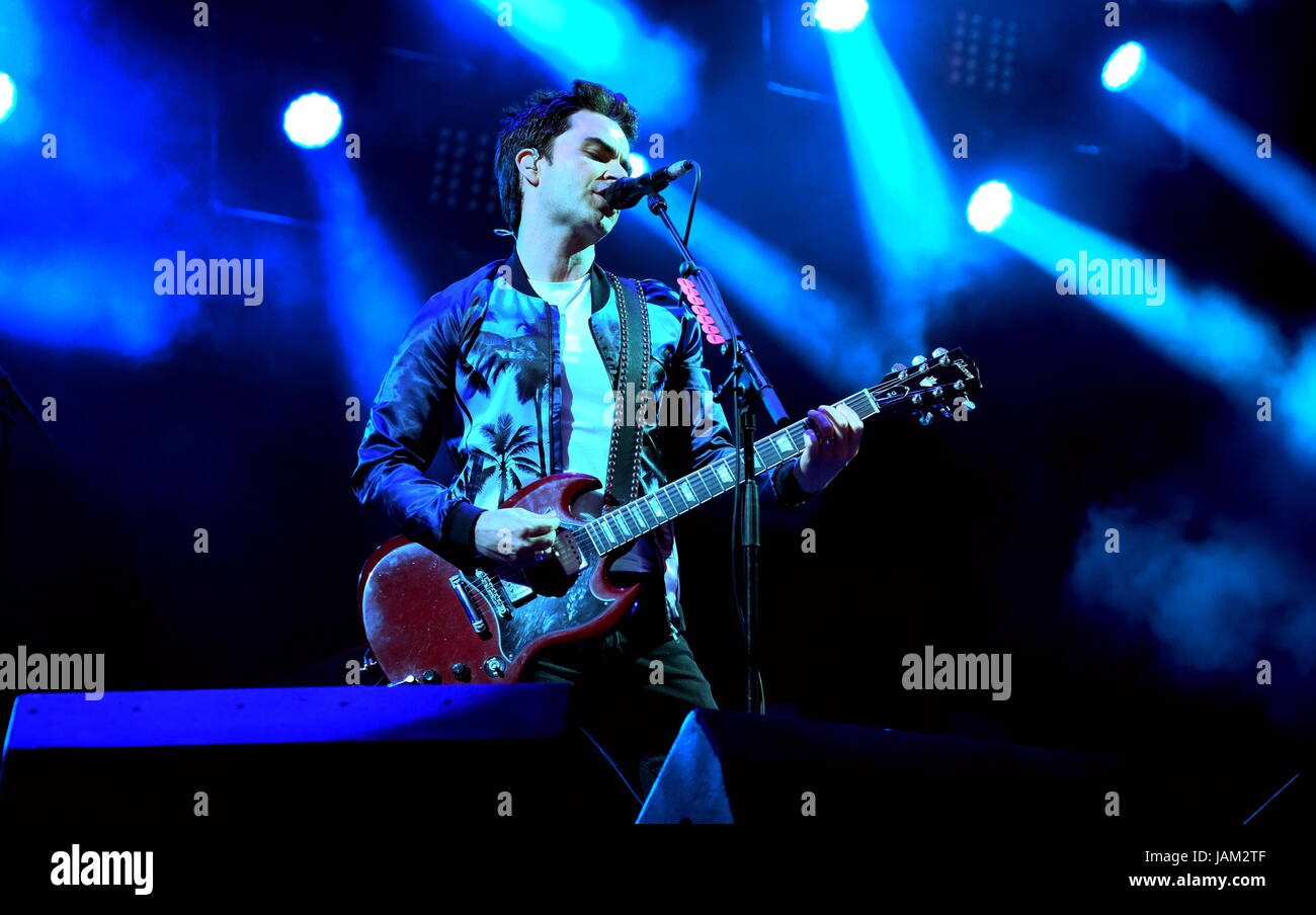 Kelly Jones with Stereophonics at Isle of Wight Festival June 10 2016, Newport IOW Stock Photo