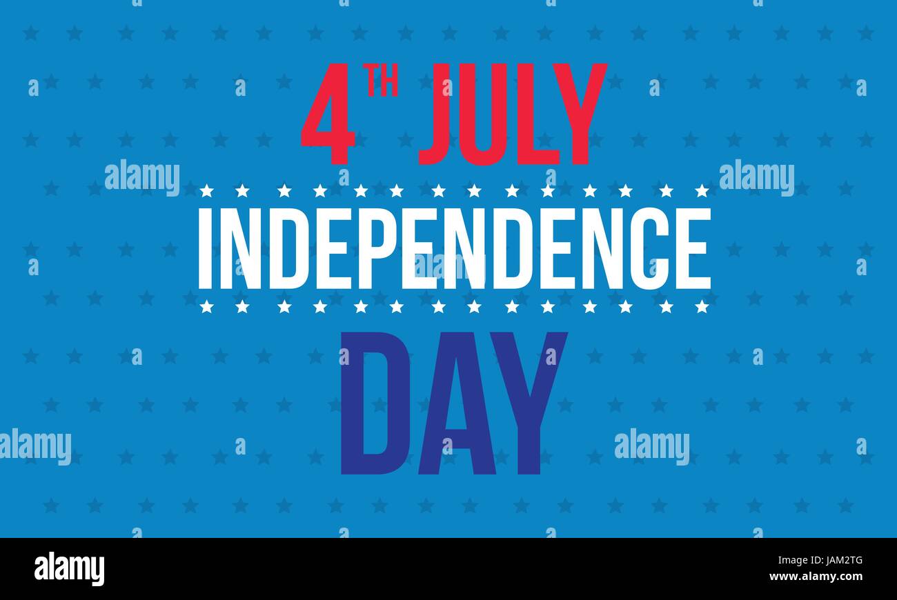Happy independence day vector illustration Stock Vector Image & Art - Alamy