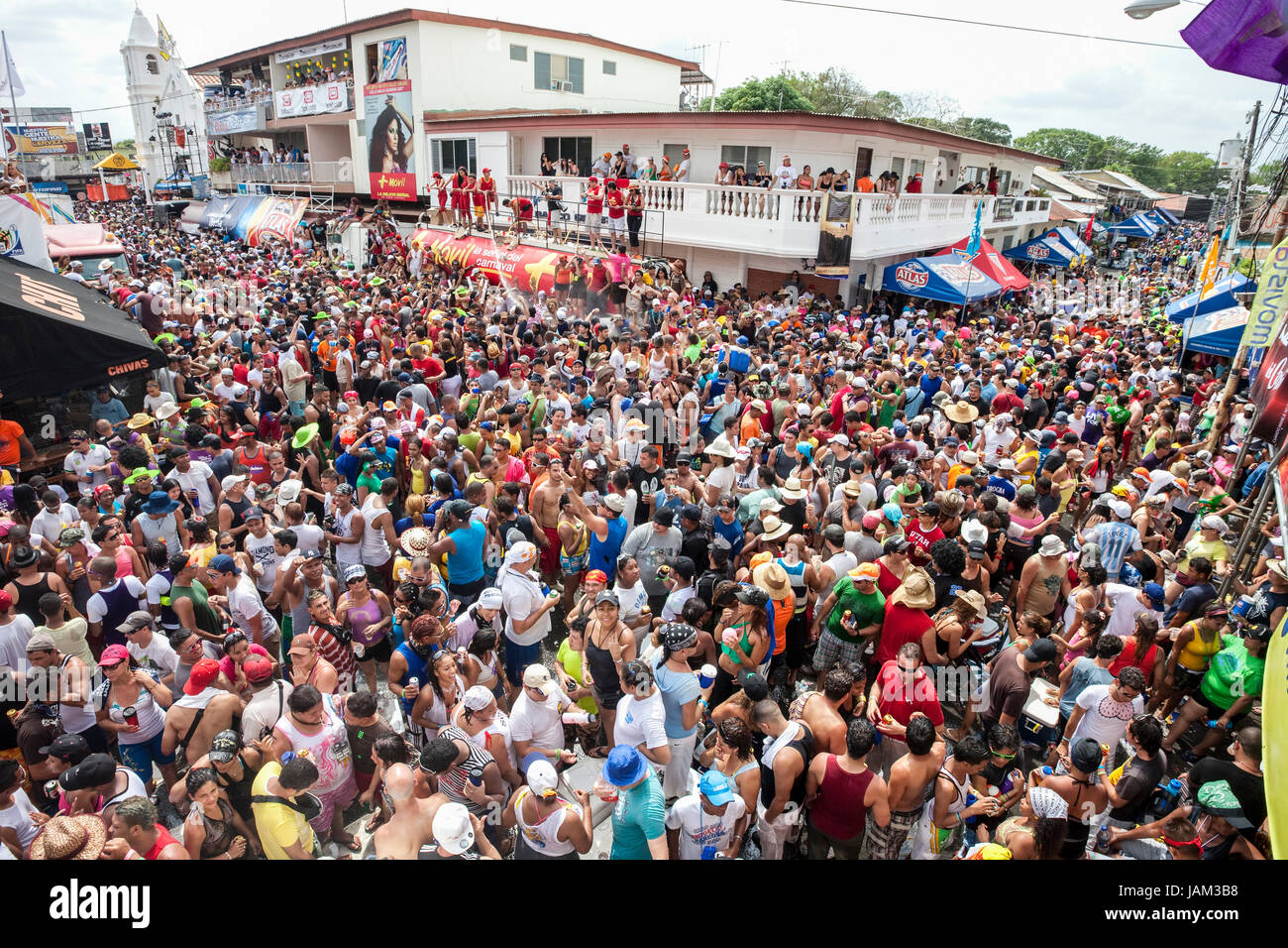 Carnaval of Las Tablas, Panama Stock Photo Alamy
