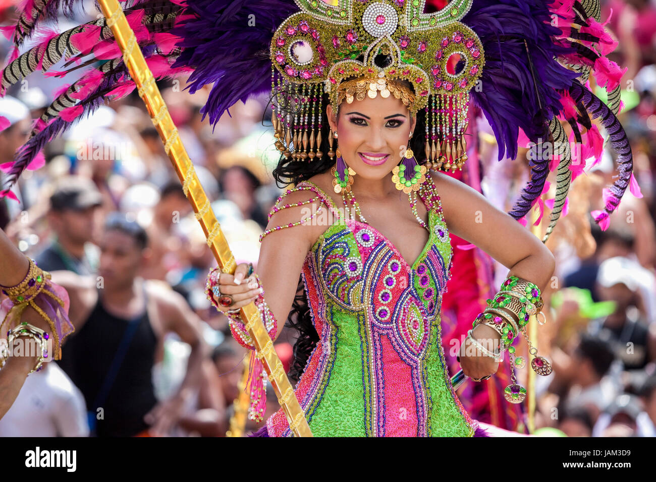 Carnaval of Las Tablas, Panama Stock Photo - Alamy