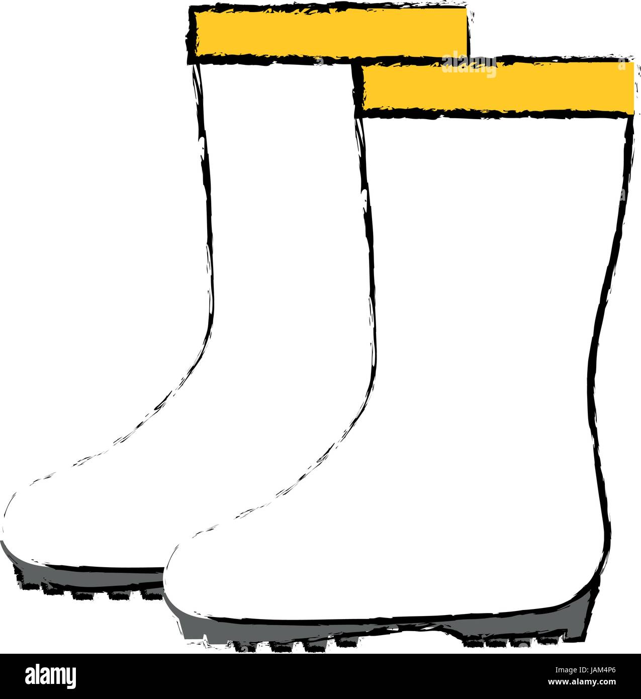 Gardening boots wear Stock Vector Image & Art - Alamy
