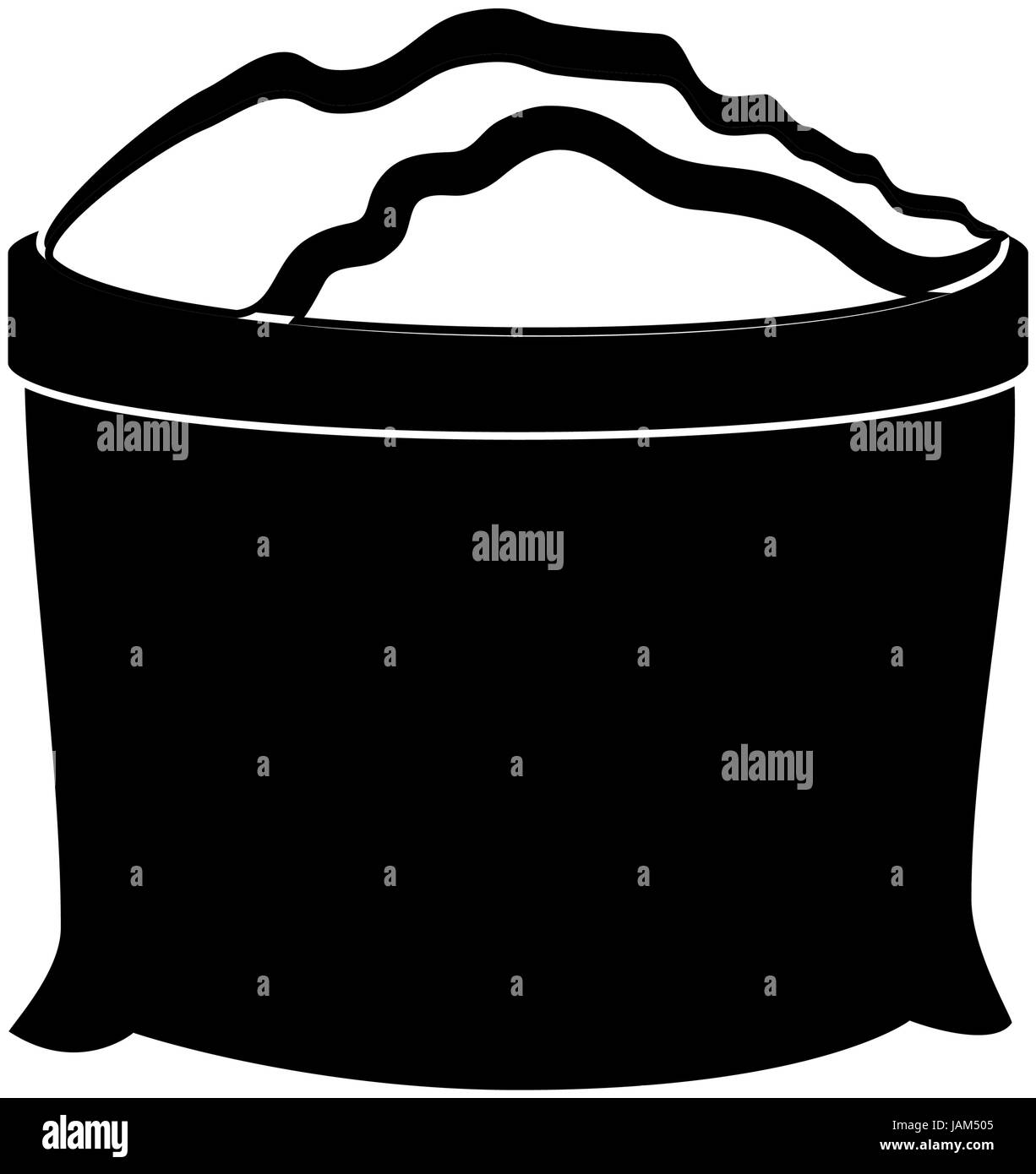 Sack with fertile land Stock Vector Image & Art - Alamy