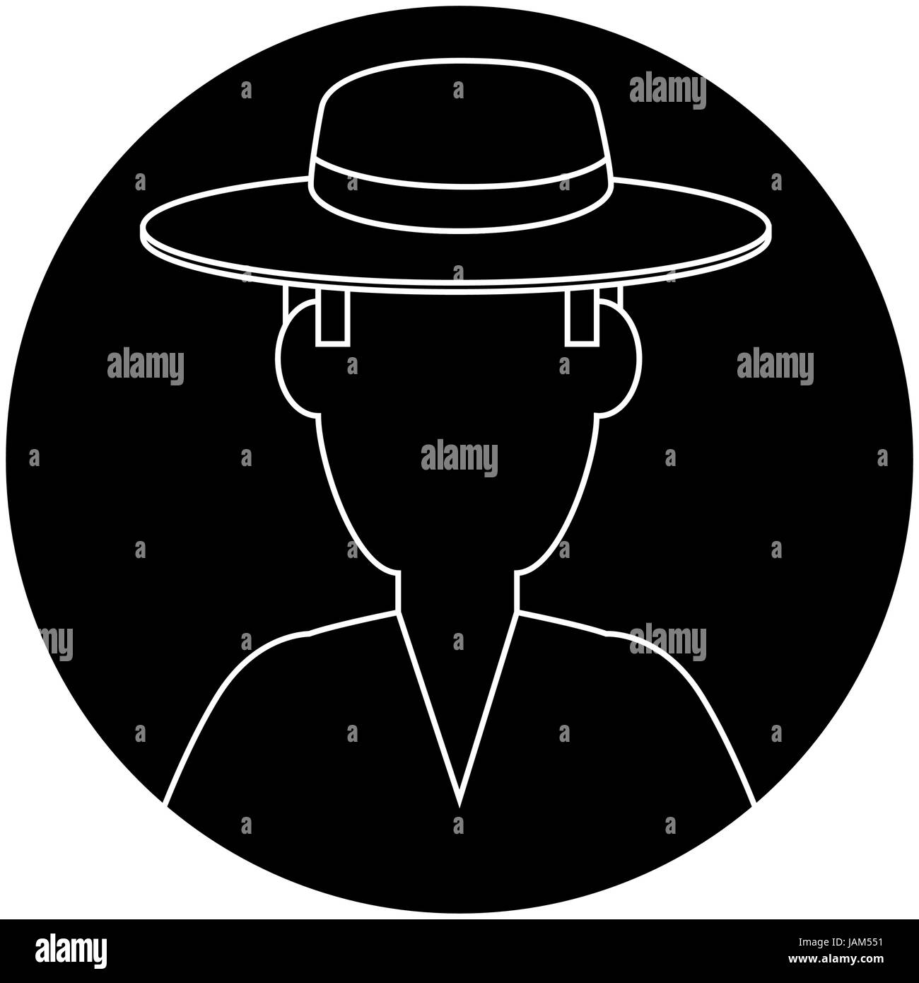 Gardener farmer avatar Stock Vector Image & Art - Alamy