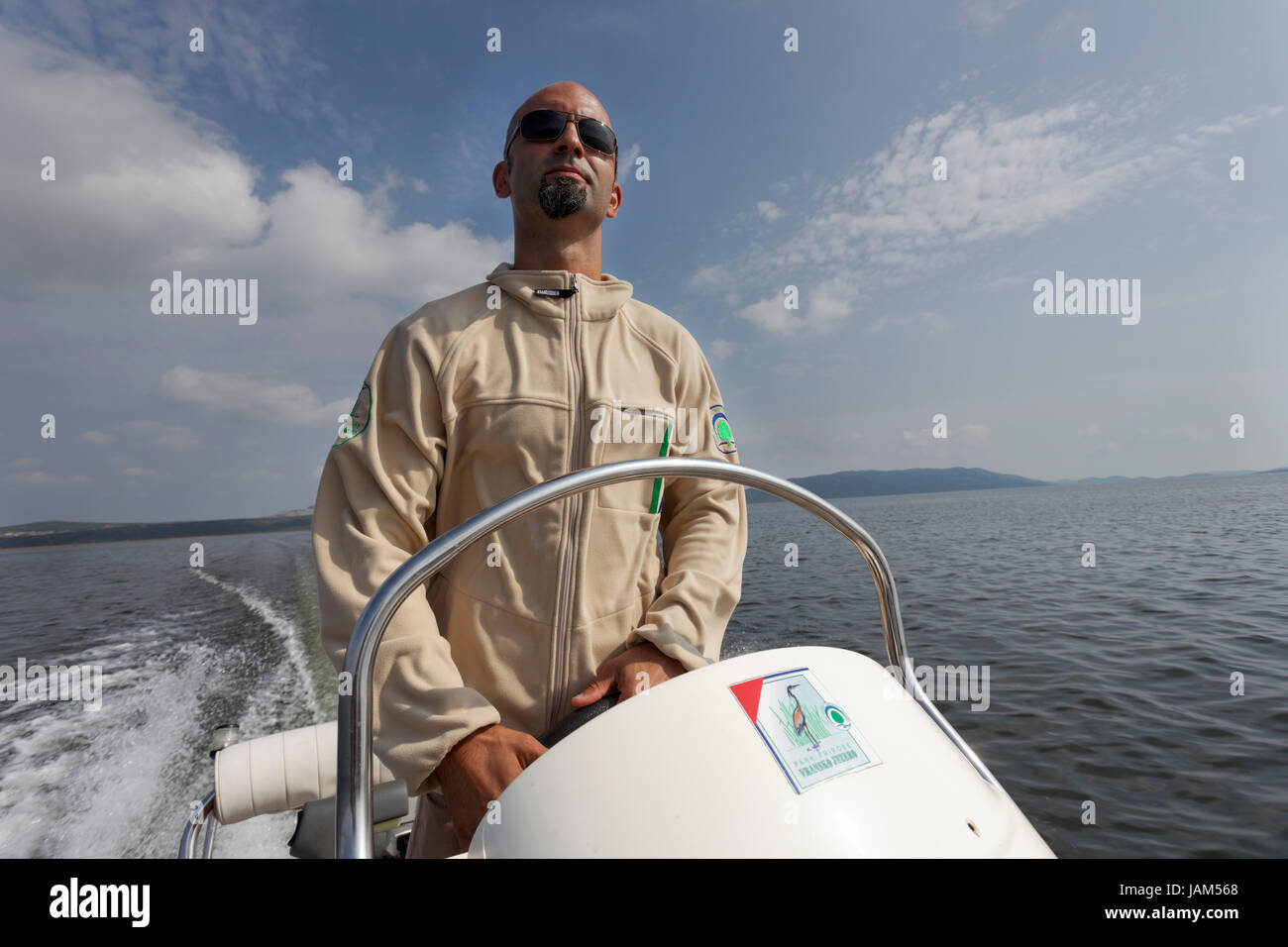 Ranger from Vransko jezero Nature Park, Croatia Stock Photo