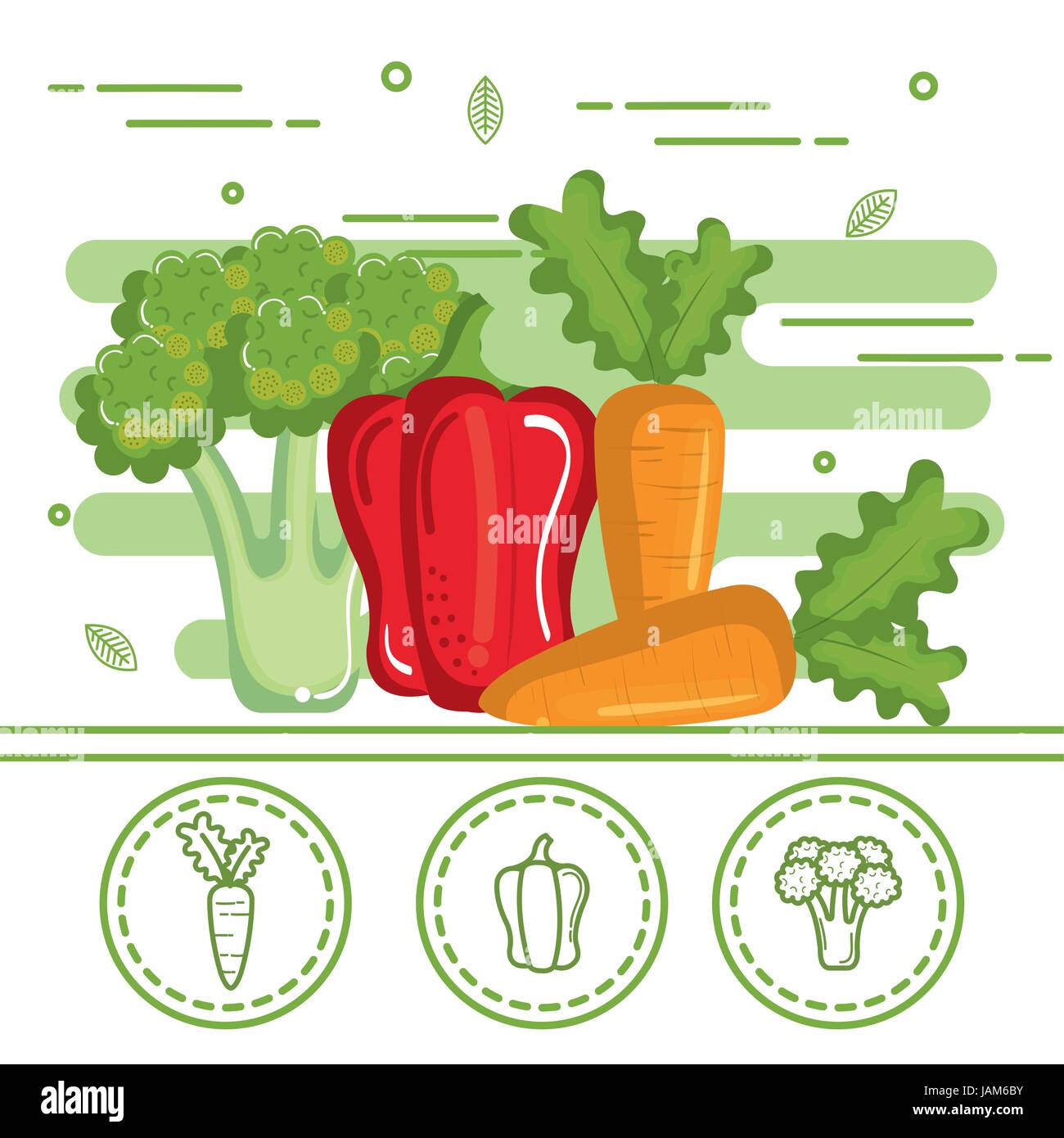 Healthy food design Stock Vector Image & Art - Alamy