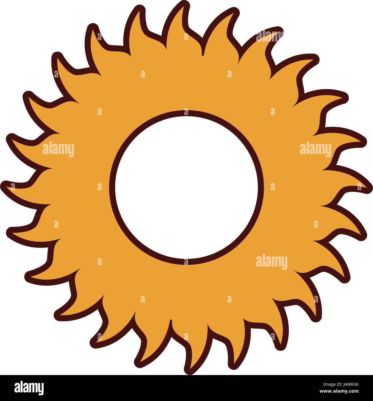 summer sun weather icon Stock Vector Image & Art - Alamy