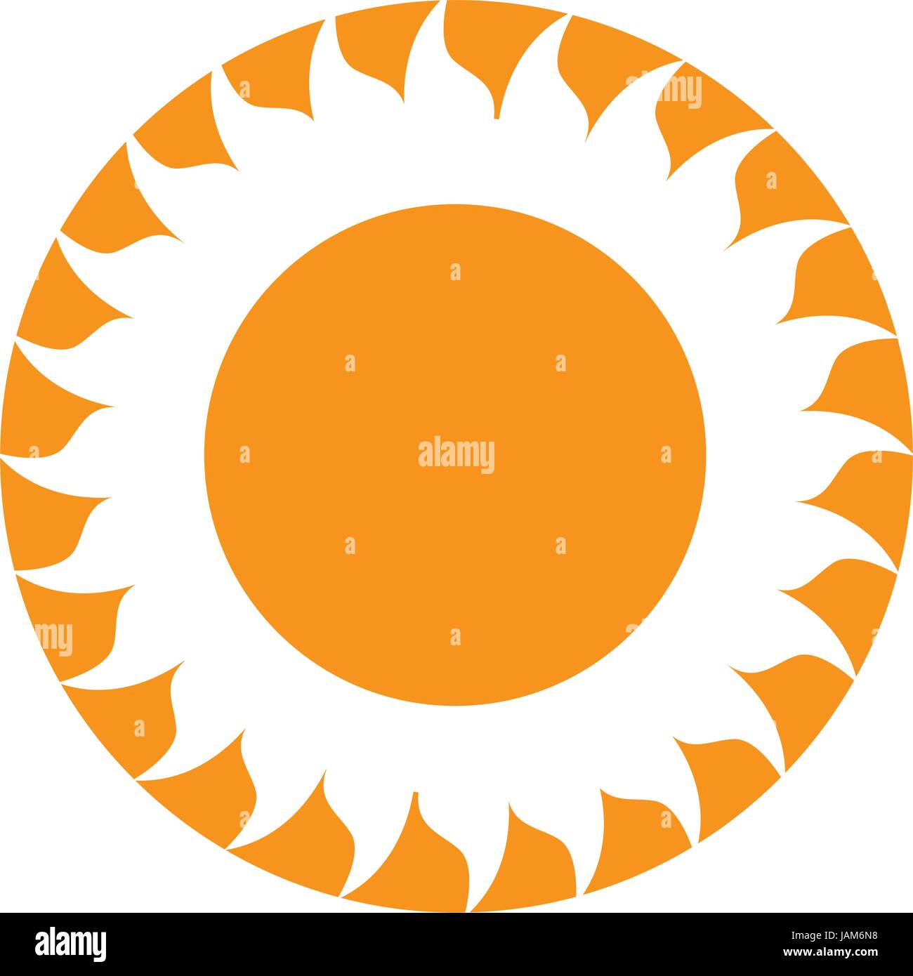 summer sun weather icon Stock Vector Image & Art - Alamy