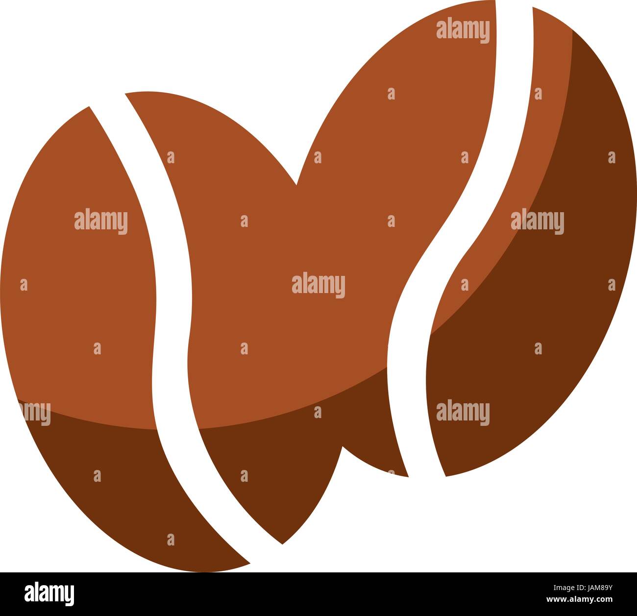coffee grains isolated icon Stock Vector Image & Art - Alamy