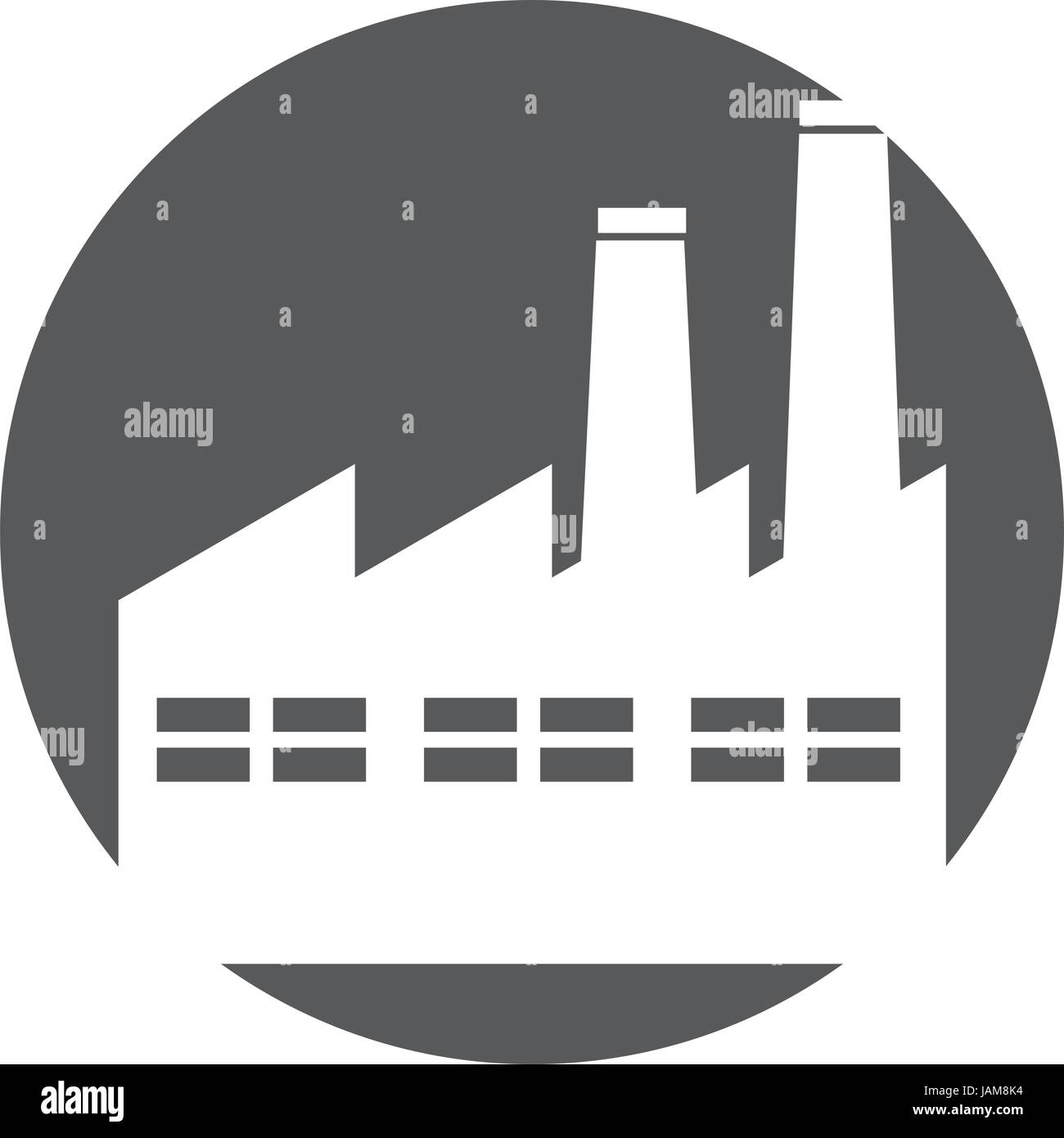 factory building isolated icon Stock Vector Image & Art - Alamy