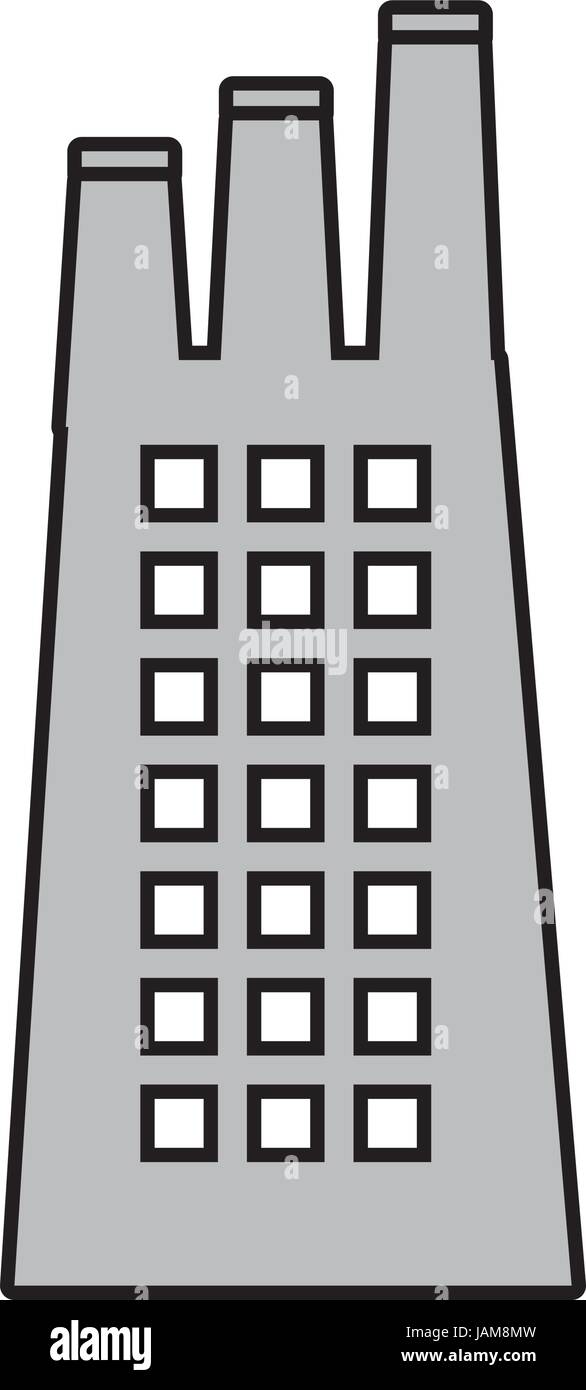 factory building isolated icon Stock Vector Image & Art - Alamy