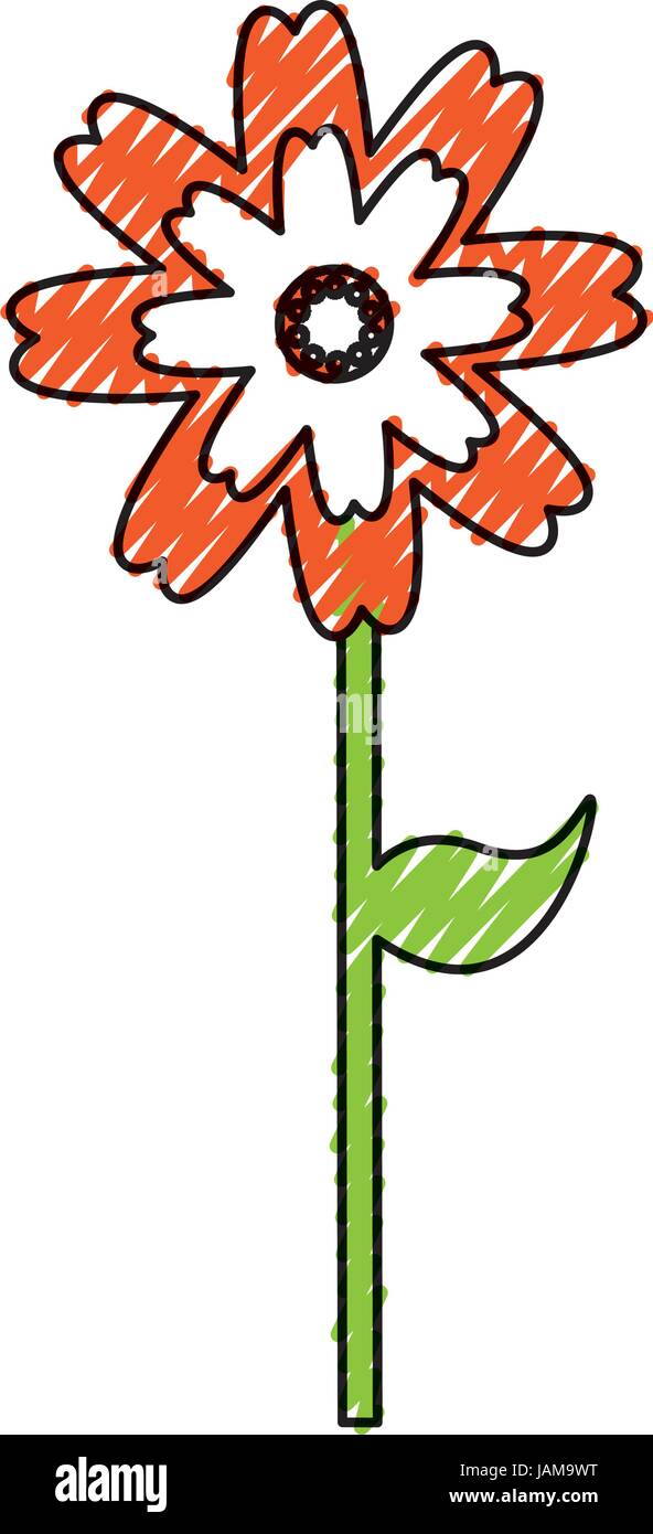 cute flower isolated icon Stock Vector Image & Art - Alamy