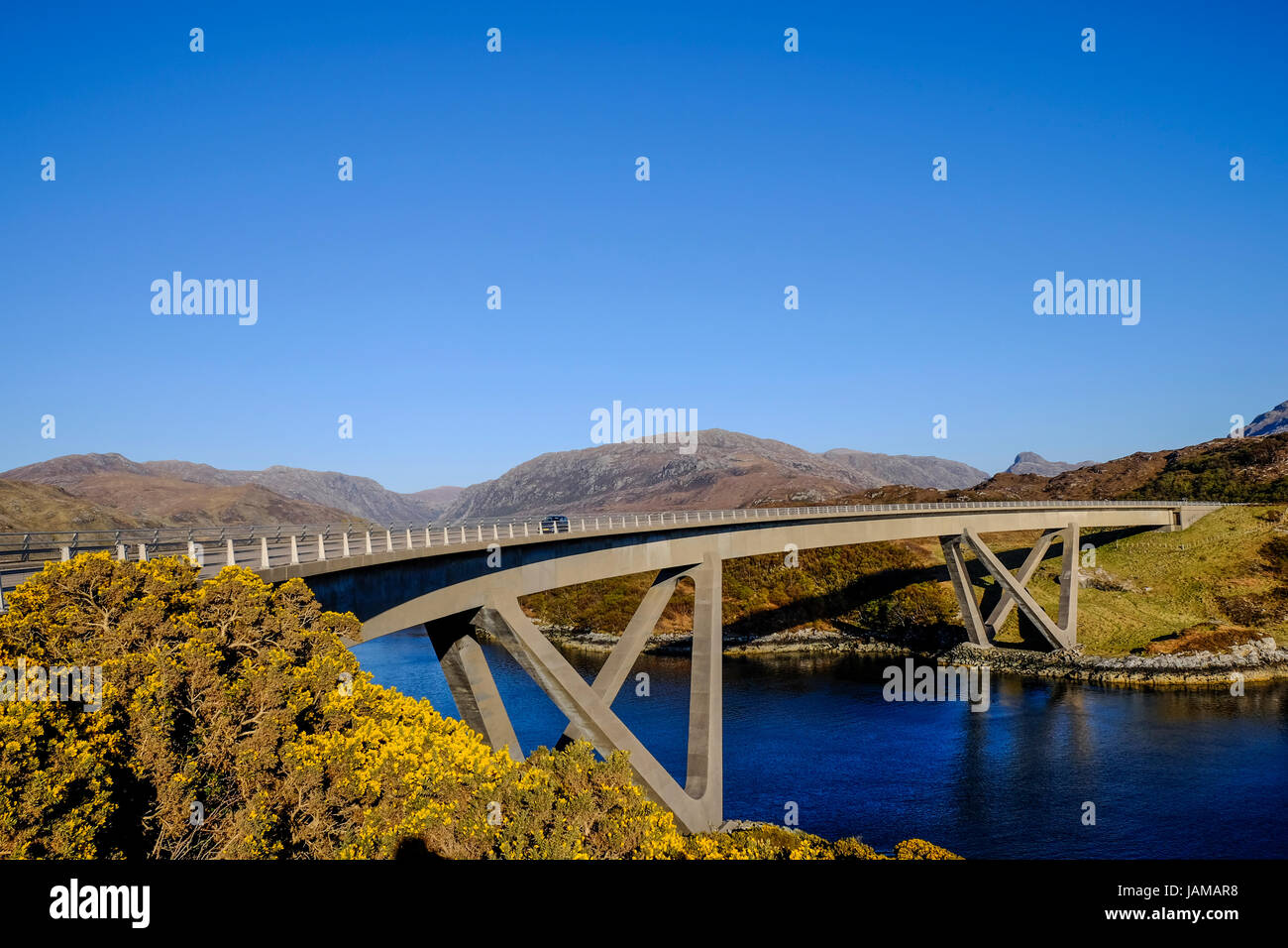 Kylesku Bridge Stock Photo Alamy