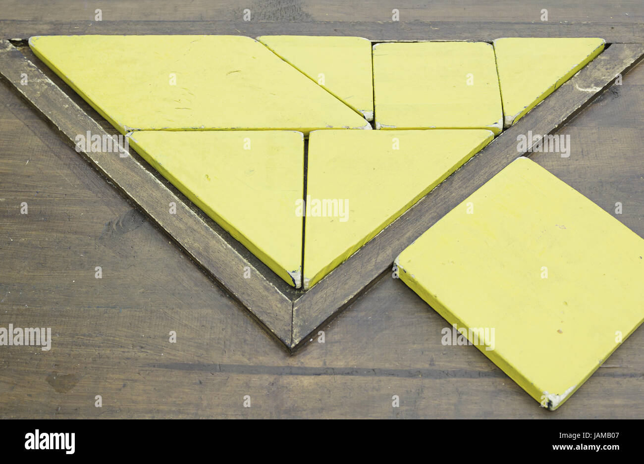 Children wooden toy puzzles, fun and skill Stock Photo - Alamy