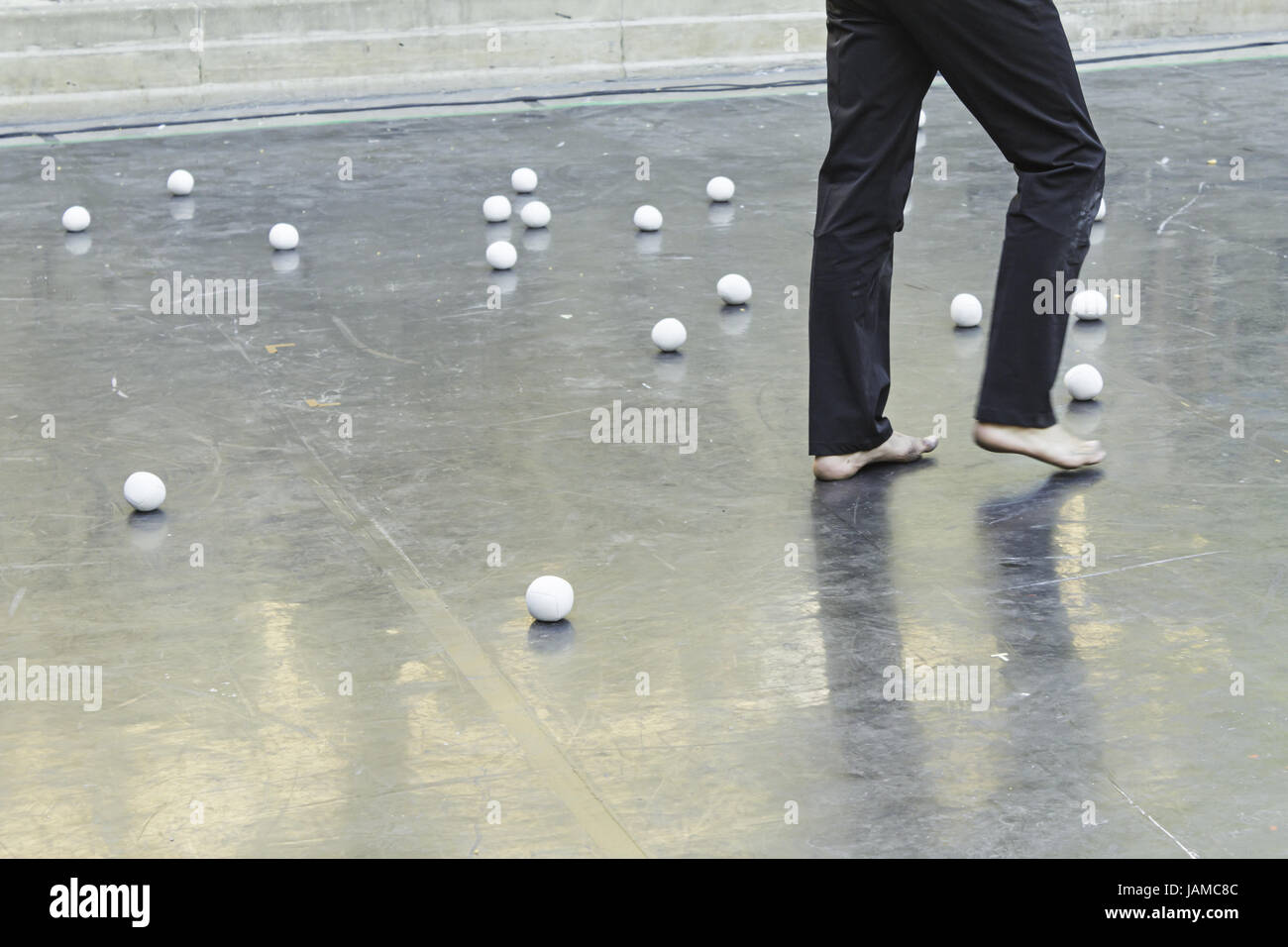 Balls of urban street scene, celebration and event Stock Photo Alamy