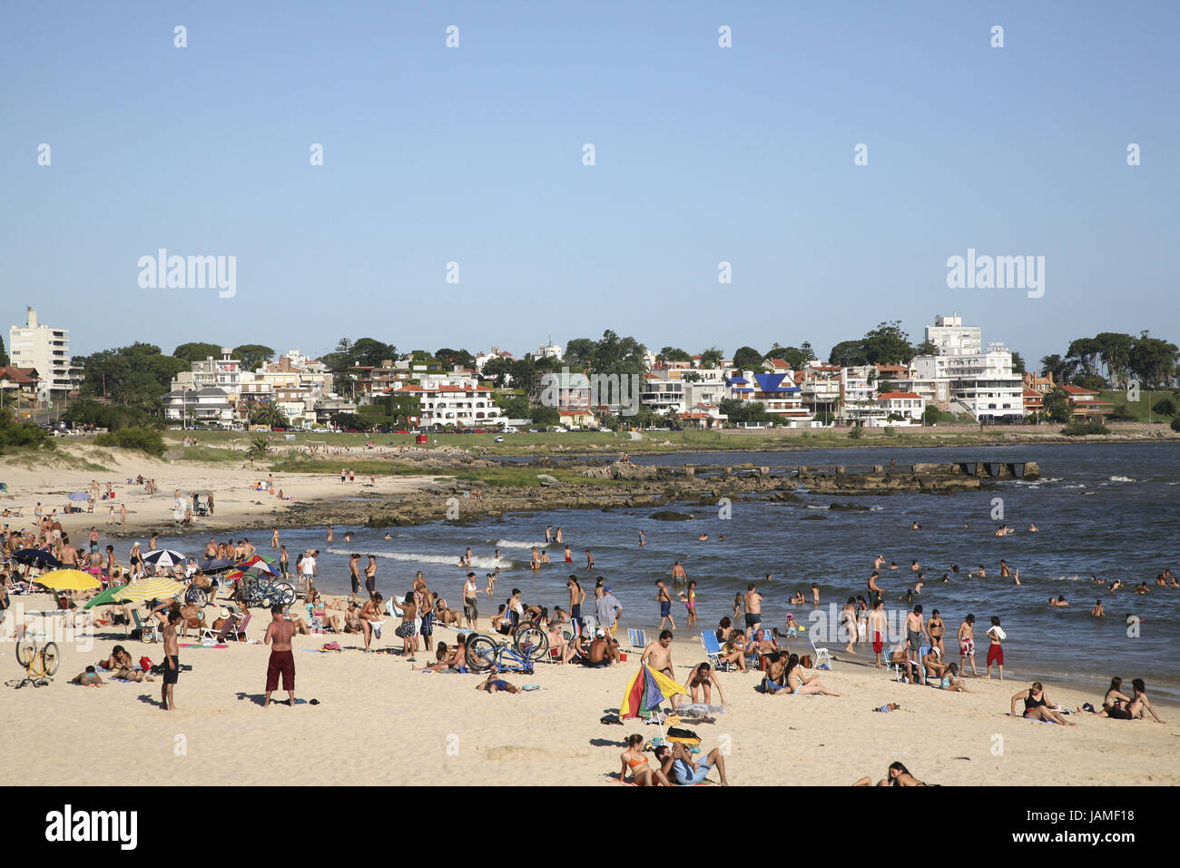 Uruguay,Montevideo,beach, Stock Photo